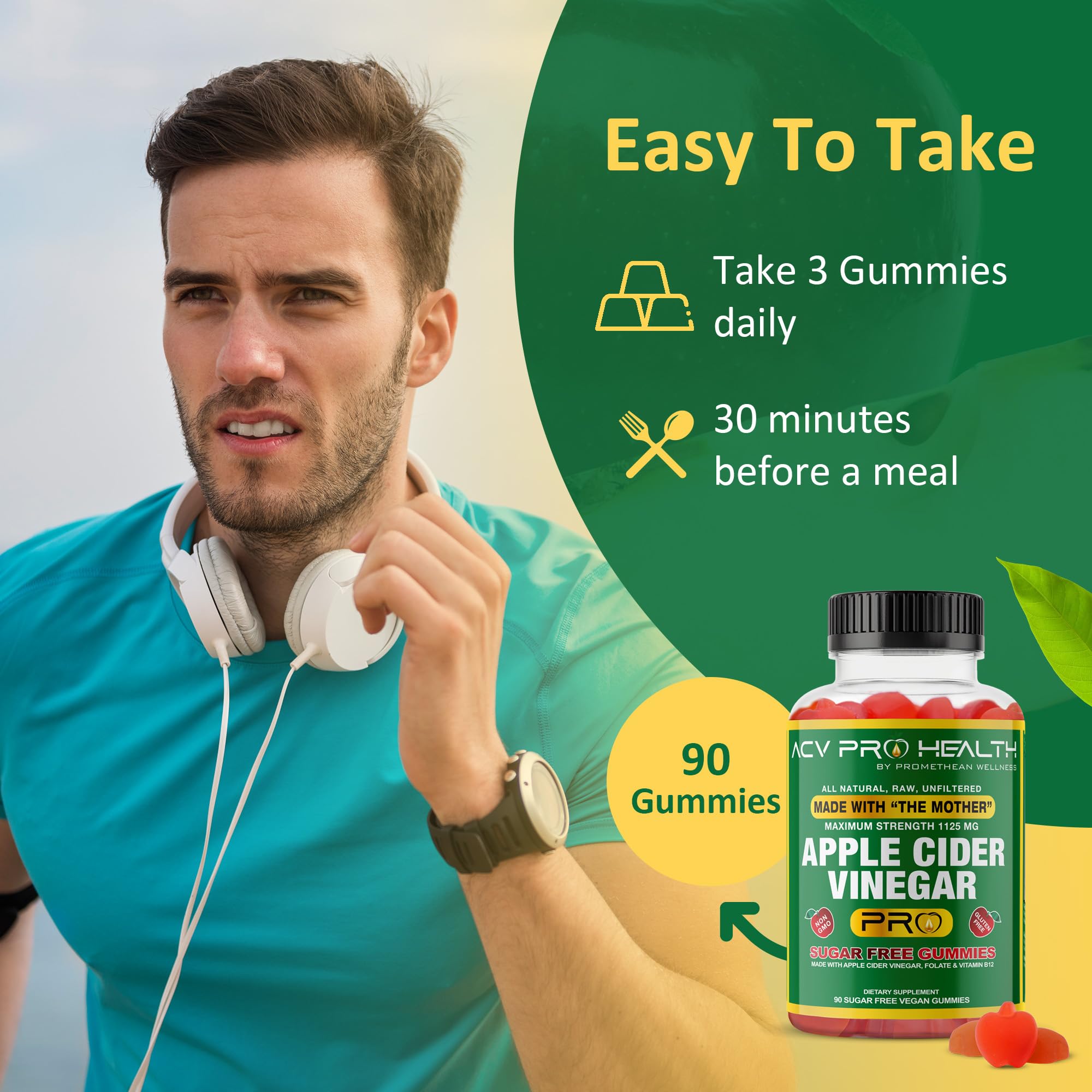 ACV with Sugar Makes No Sense! Apple Cider Vinegar Gummies Sugar Free Low Carb Advanced Keto Acv Gummies Keto Gummy Detox Cleanse Golo