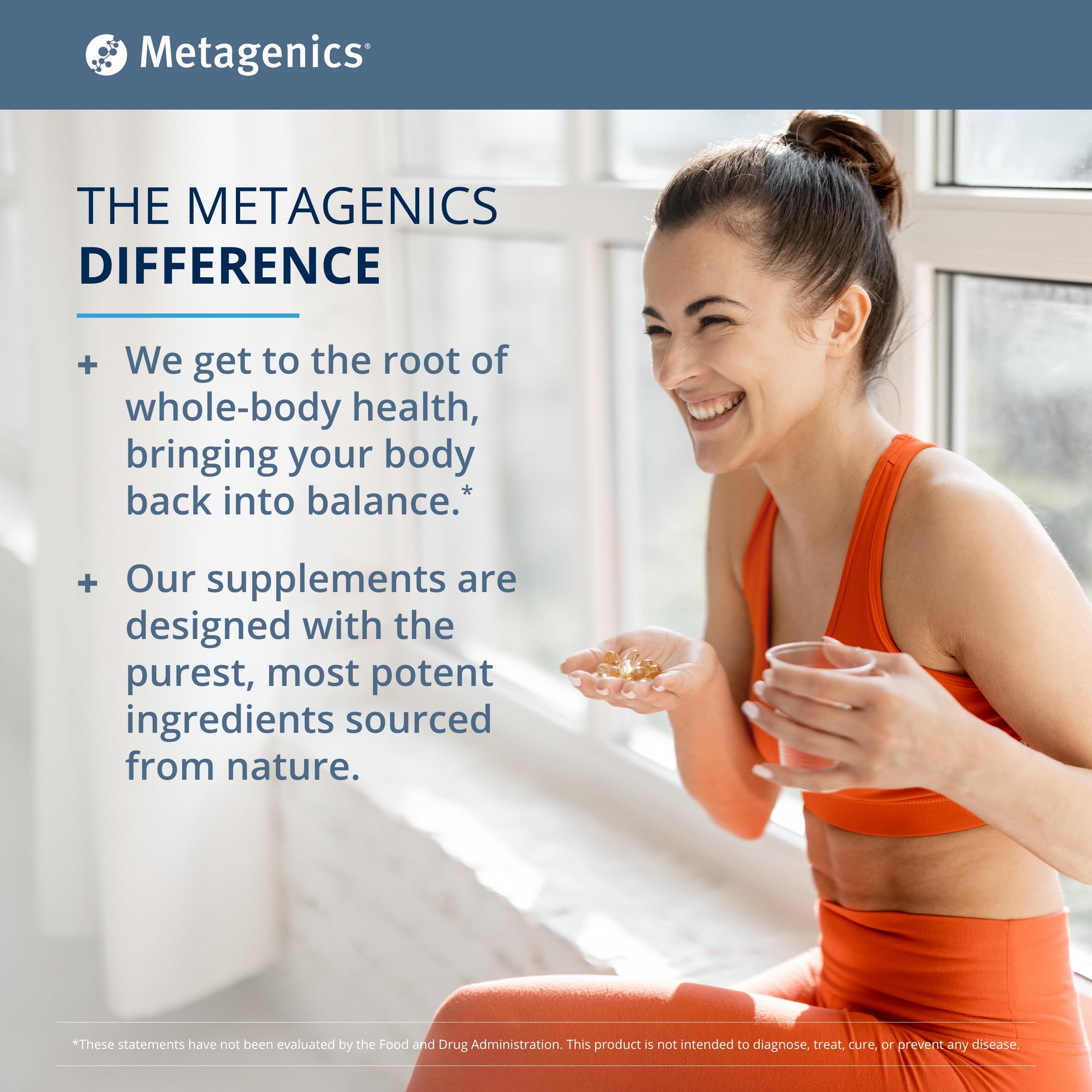 Metagenics UltraFlora Immune Booster - Daily Probiotic - Healthy Nasal, Sinus, & Respiratory Function* - 30 Count