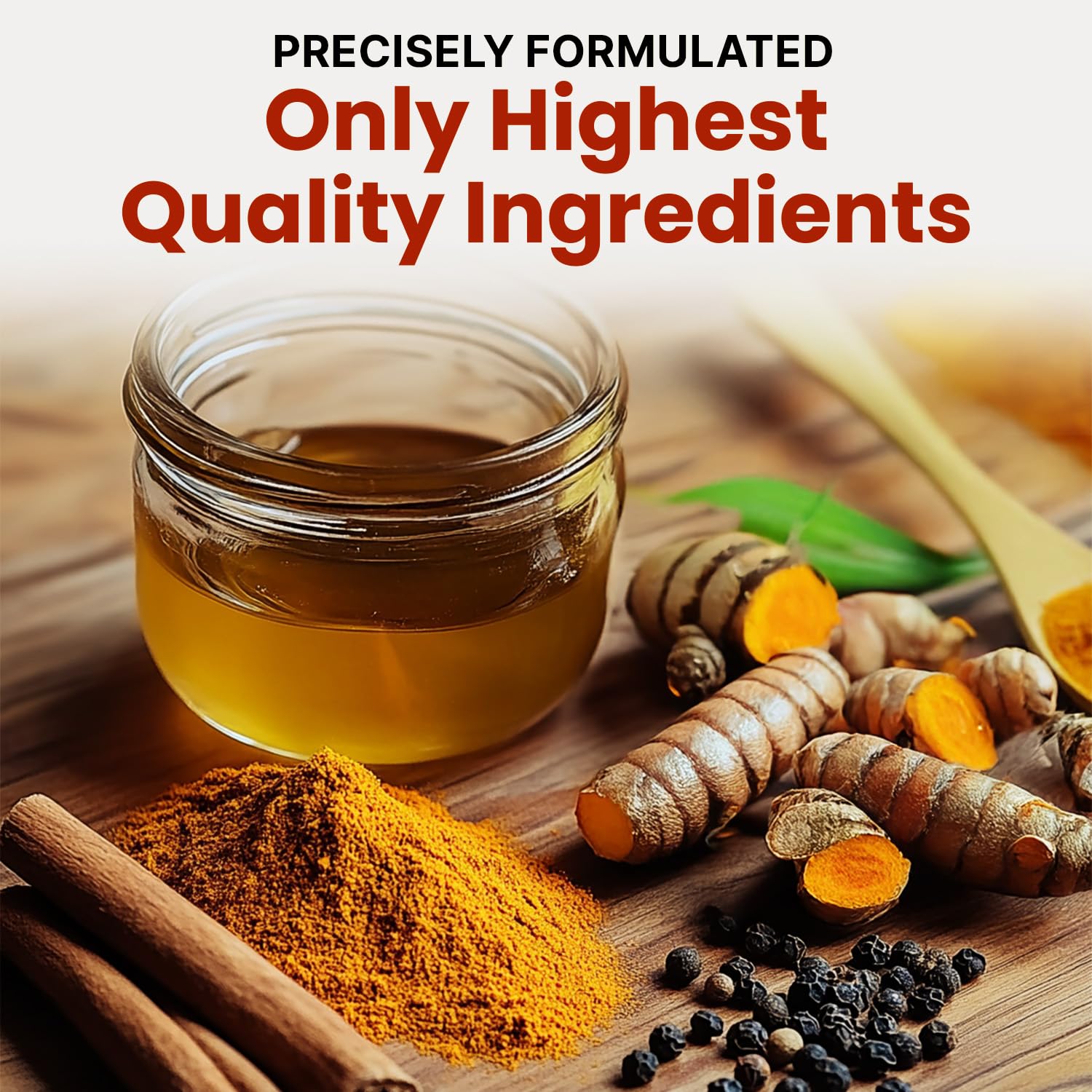 5-in-1 Ceylon Cinnamon Capsules 2355mg - Ceylon Cinnamon and Apple Cider Vinegar with Turmeric, Panax Ginseng, Cinnamon, and Bioperine, 60ct