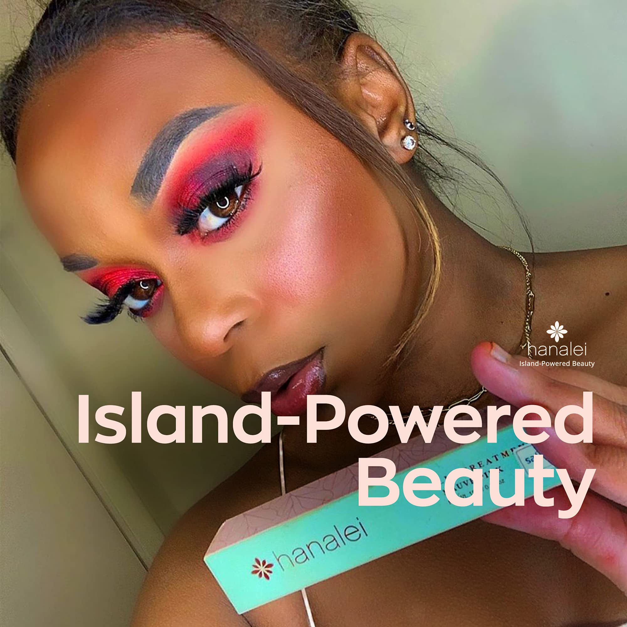 Hanalei Lip Treatment Bundle (Rose and Mauve Pink) | Made with Kukui Oil, Shea Butter, Agave, and Grapeseed Oil, Soothe Dry Lips (Cruelty free, Paraben free)