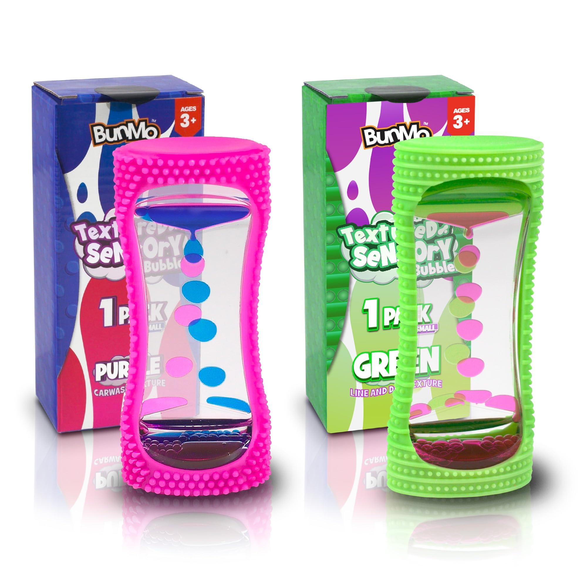 BUNMO Stretchy String Bundle - Super Sensory Stretchy Strings & Stretchy Strings Mini - Sensory Toys for Toddlers - Fidget Toy - Sensory Toys for Kids