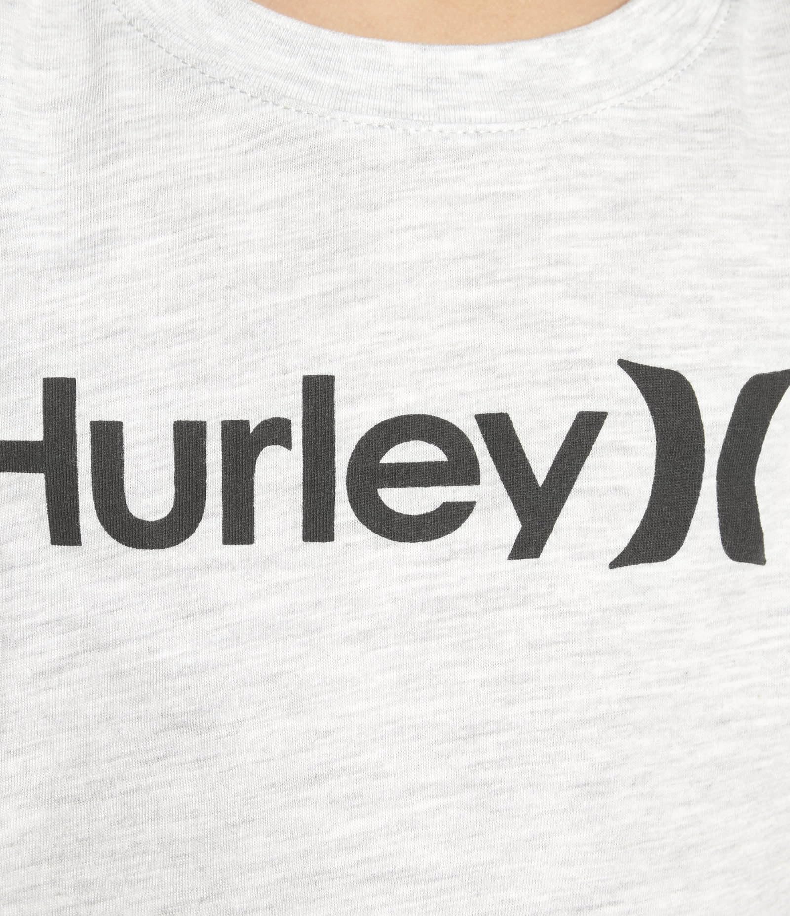 Hurley Boys One and Only Graphic T-Shirt,M, Birch Heather
