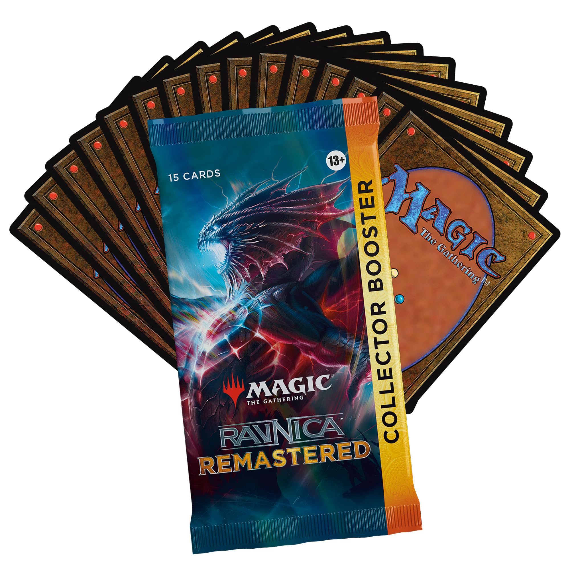 Magic: The Gathering Ravnica Remastered Collector Booster Box - 12 Packs (180 Magic Cards)