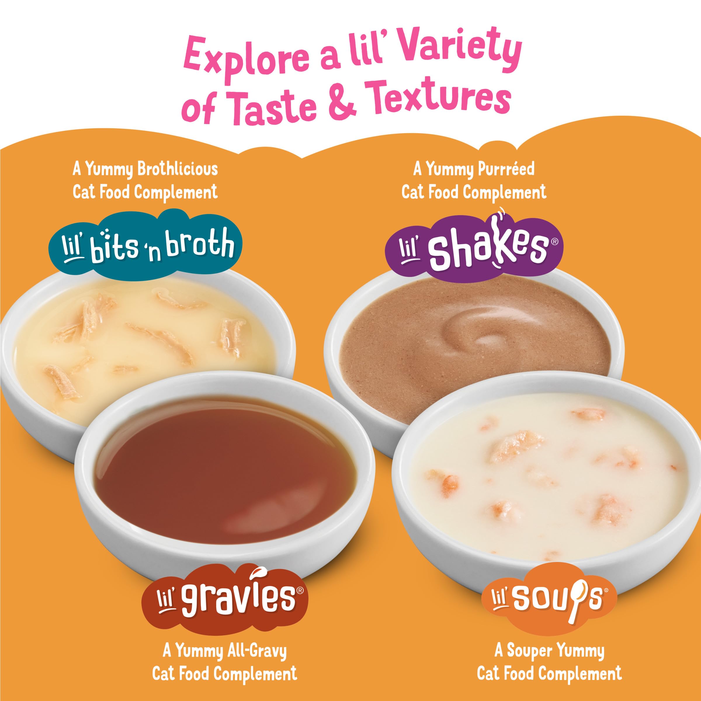 Purina Friskies Grain Free Lickable Cat Food Toppers Lil’ Soups With Sockeye Salmon in Chicken Broth - (Pack of 8) 1.2 oz. Cups