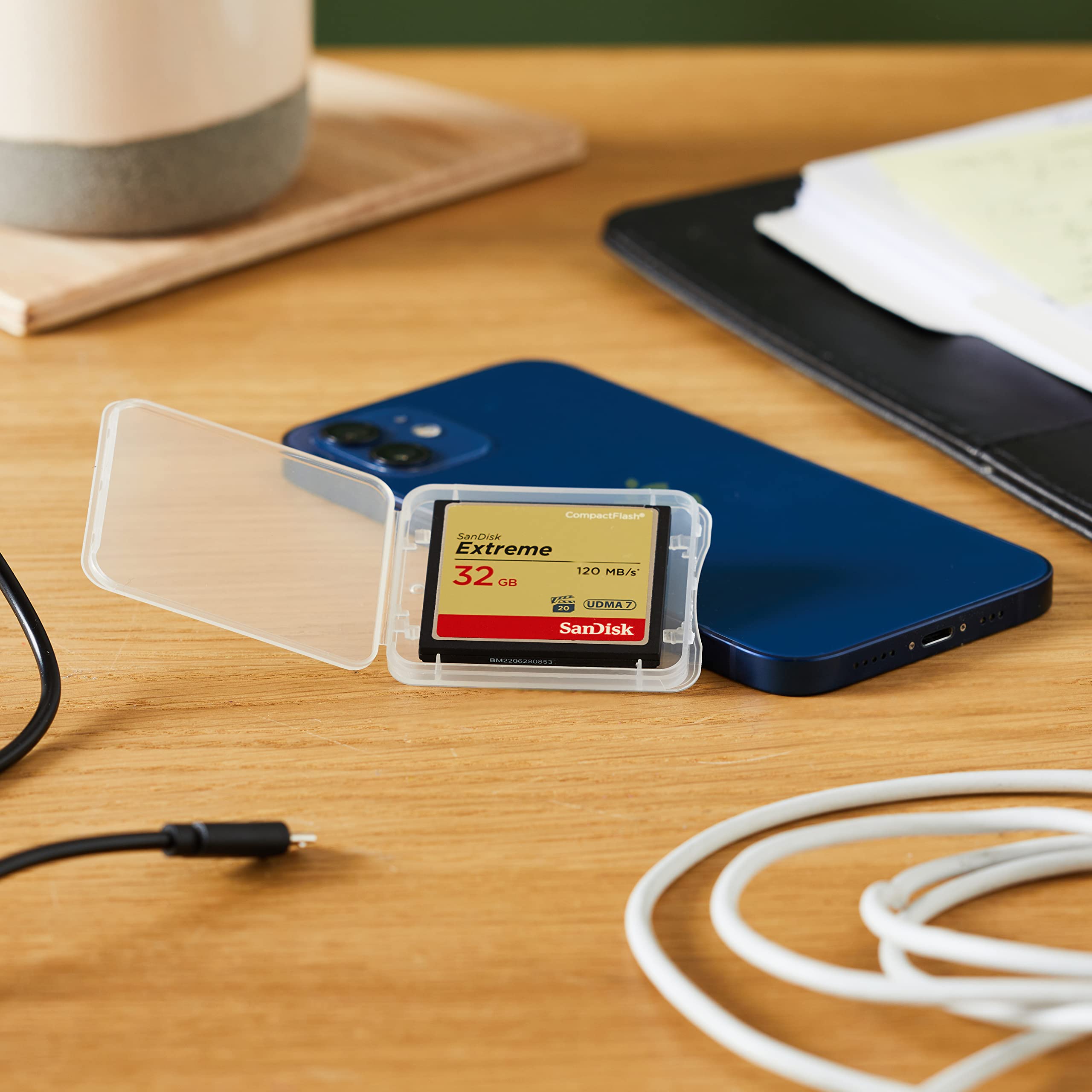 SANDISK 32GB Extreme CompactFlash Memory Card UDMA 7 Speed Up To 120MB/s - SDCFXSB-032G-G46