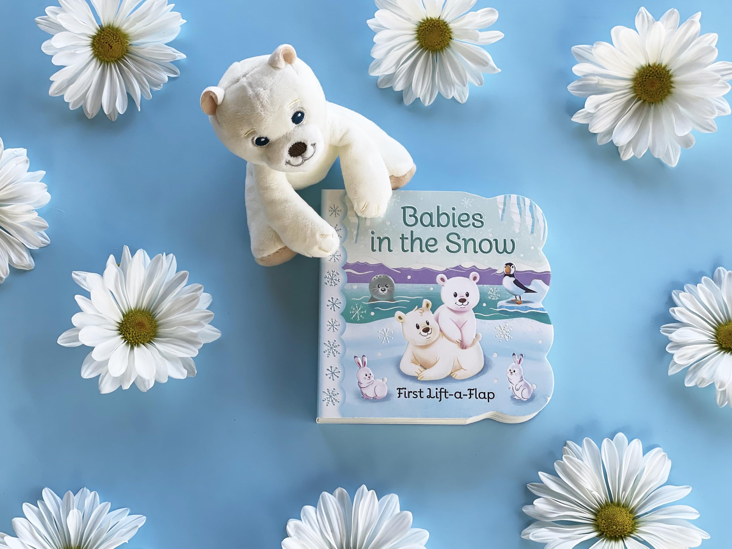 Babies in the Snow Chunky Lift-a-Flap Board Book (Babies Love)