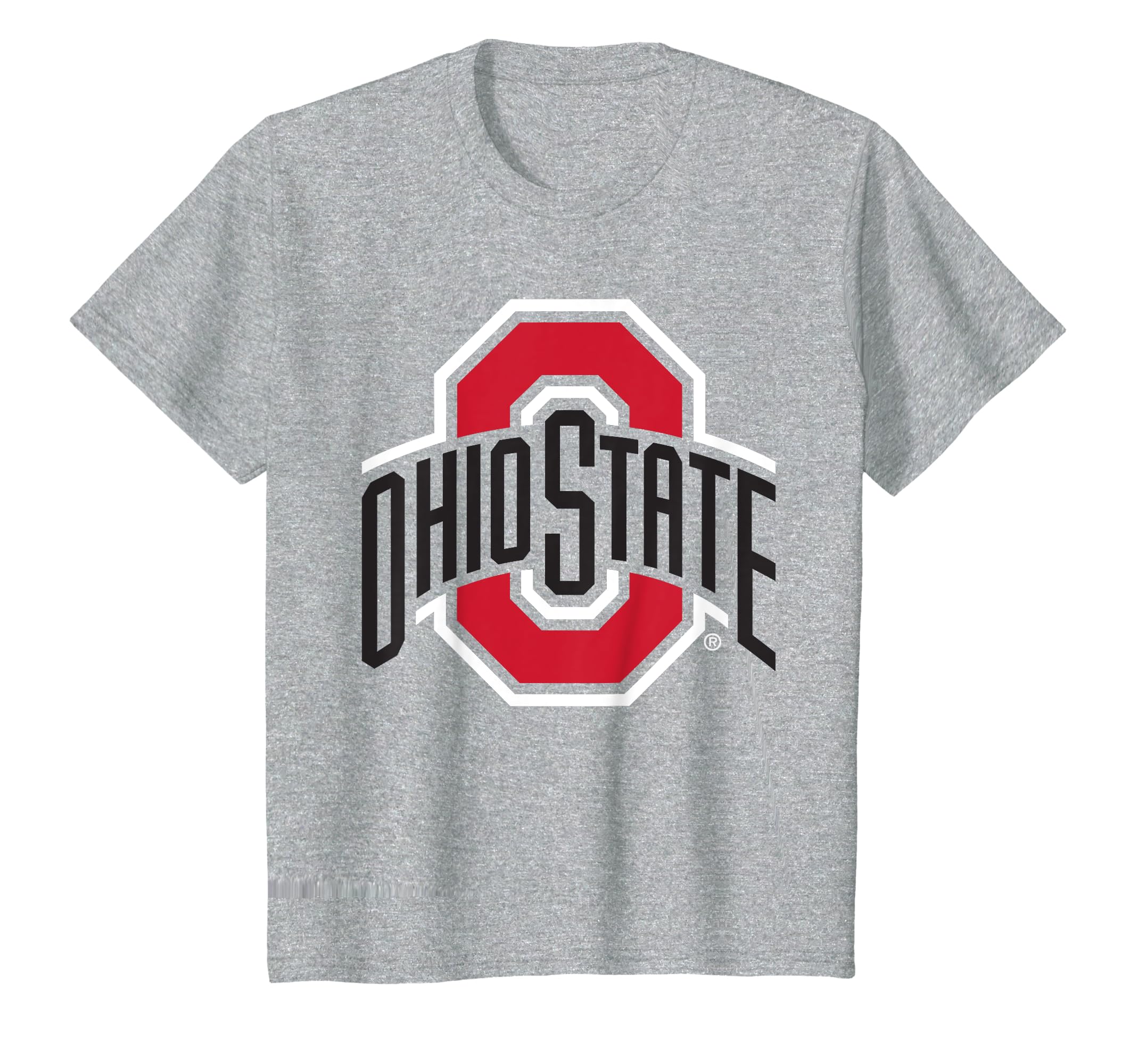 Kids Ohio State Buckeyes Icon Gray Kids T-Shirt