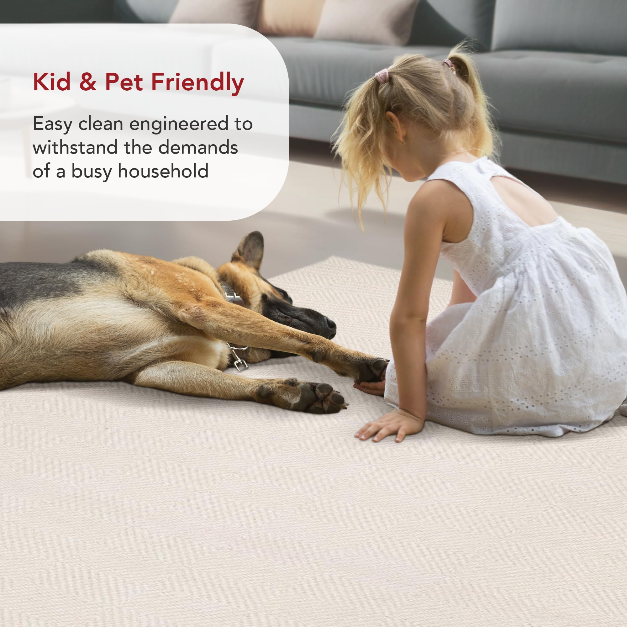 nuLOOM Ago Geometric Wool Area Rug, 7' 6" x 9' 6", Cream