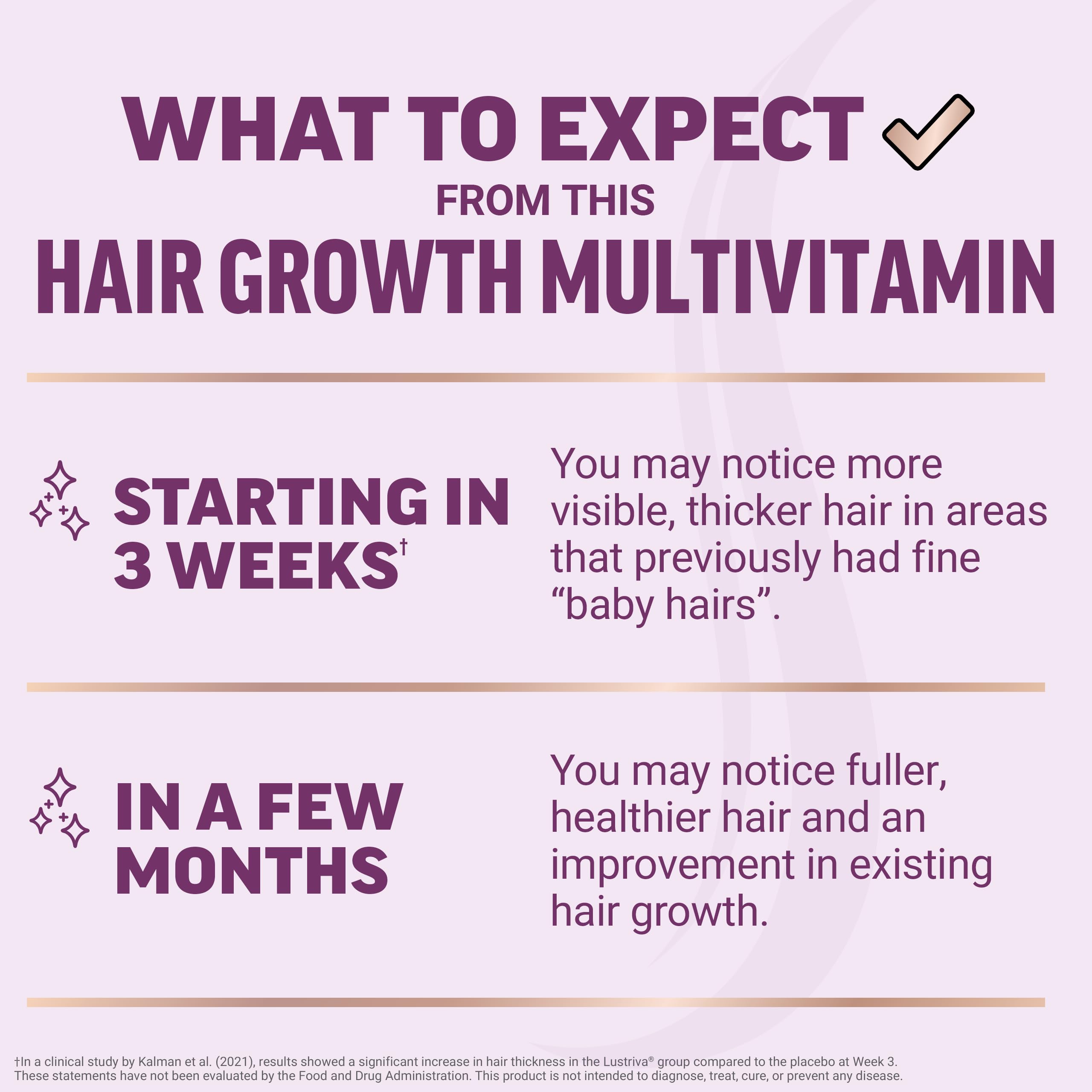 Force Factor Hair Growth Accelerator Multivitamin for Women & Men, with Lustriva, Biotin, Horsetail & Vitamins A, B12, C, D & E for Thicker Hair, Healthier Skin & Nails, 90 Capsules,(Pack of 2)