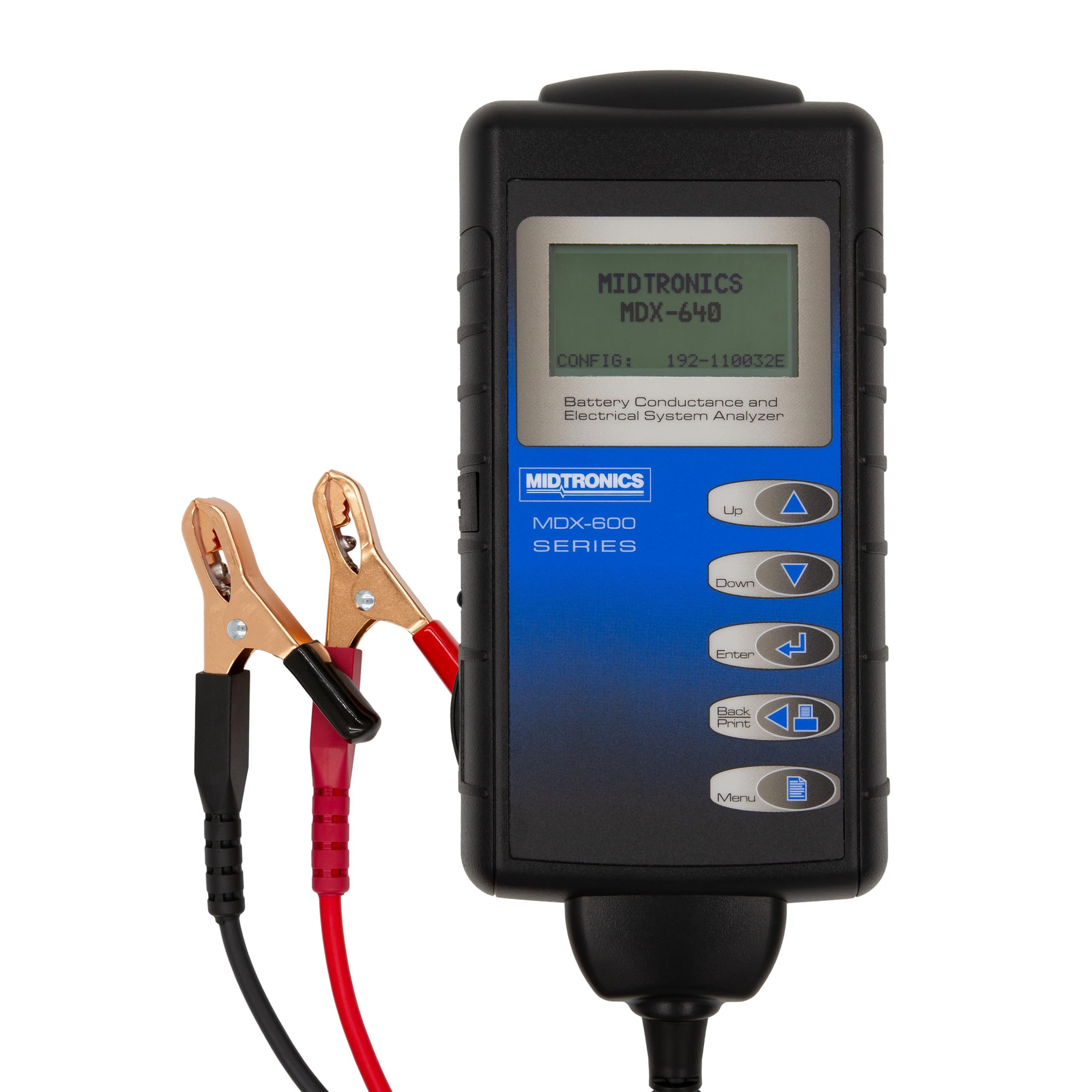 Midtronics - 6V & 12V Digital Battery Conductance & Electrical System Analyzer Battery Tester -MDX 640 - Testing for Automotive, Motorcycle & More