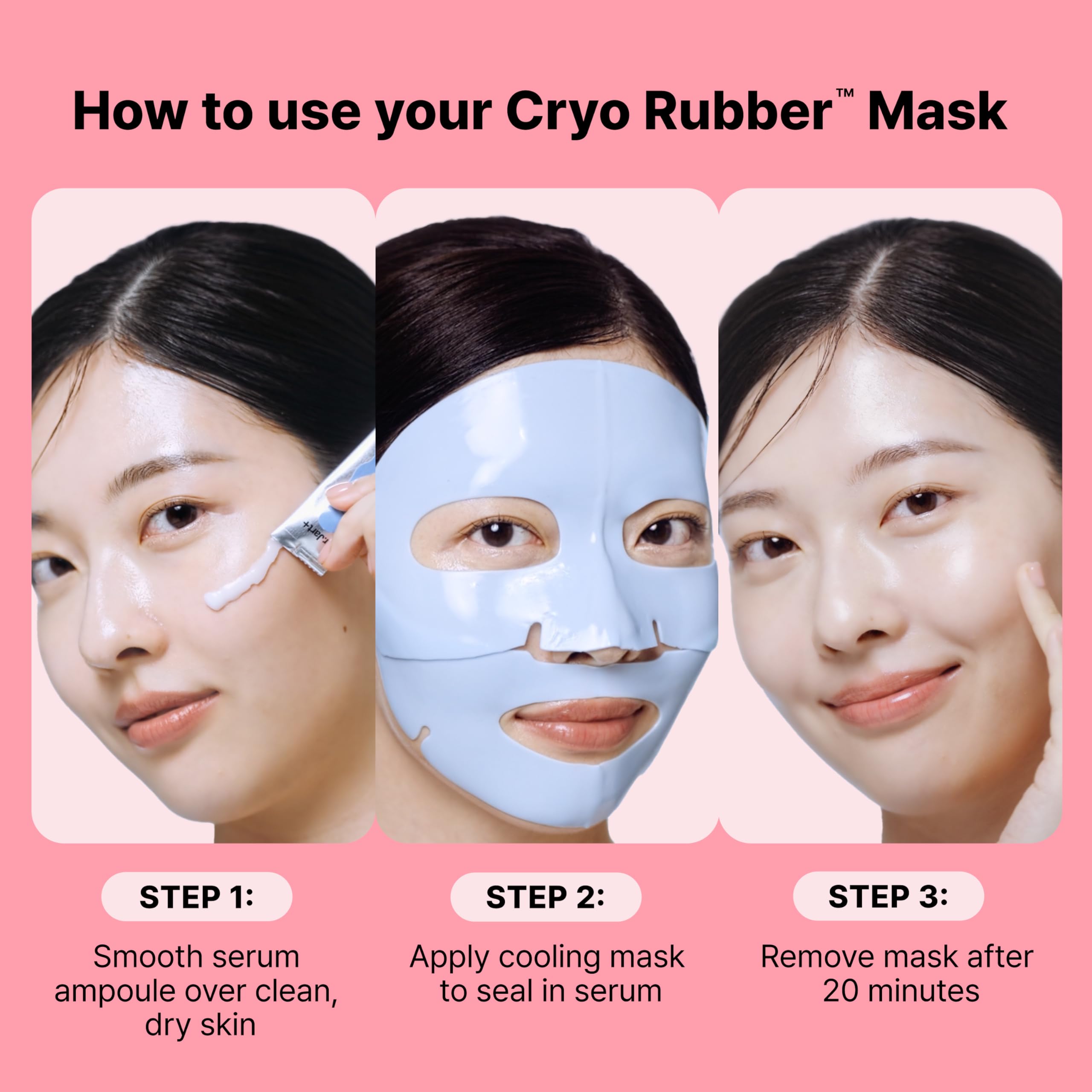 Dr.Jart+ Cryo Rubber Firming and Cooling Korean Face Mask with Adenosine and Peptides | Korean Skin Care