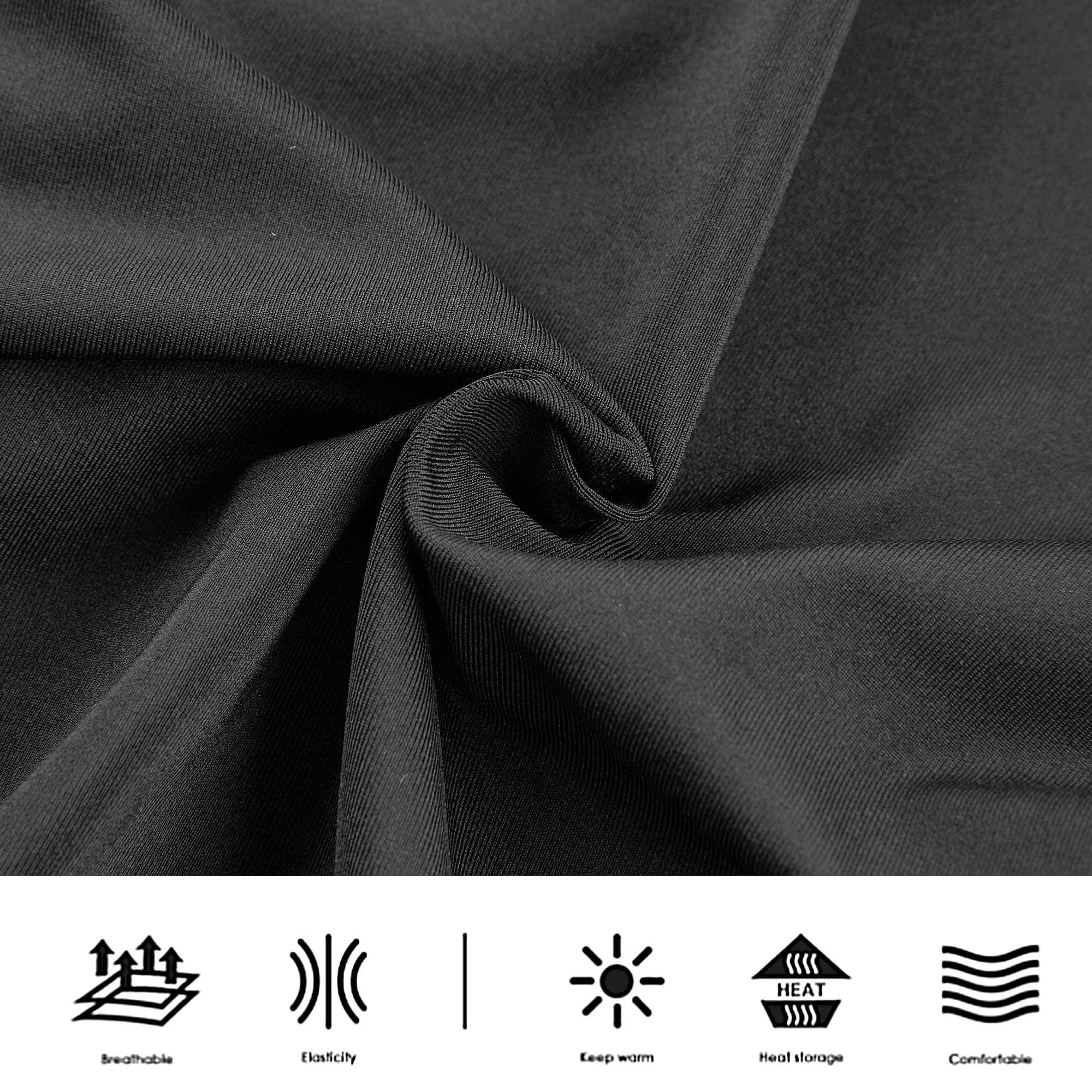 LEAO Youth Boys Compression Shorts 2-pack Performance Athletic Underwear Sports Boxer Briefs Black/Gray L