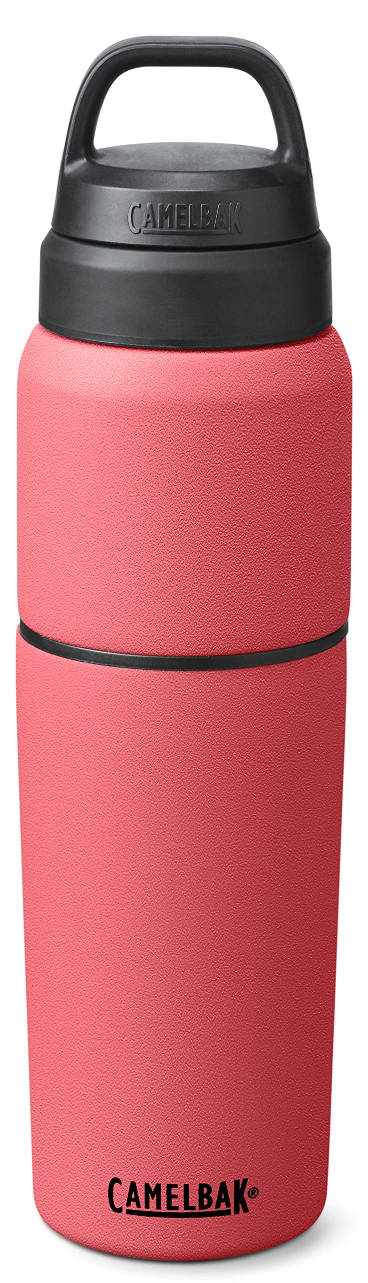 CamelBak MultiBev Water Bottle & Travel Cup – Vacuum Insulated Stainless Steel - Wild Strawberry - 22oz Bottle & 16oz Cup