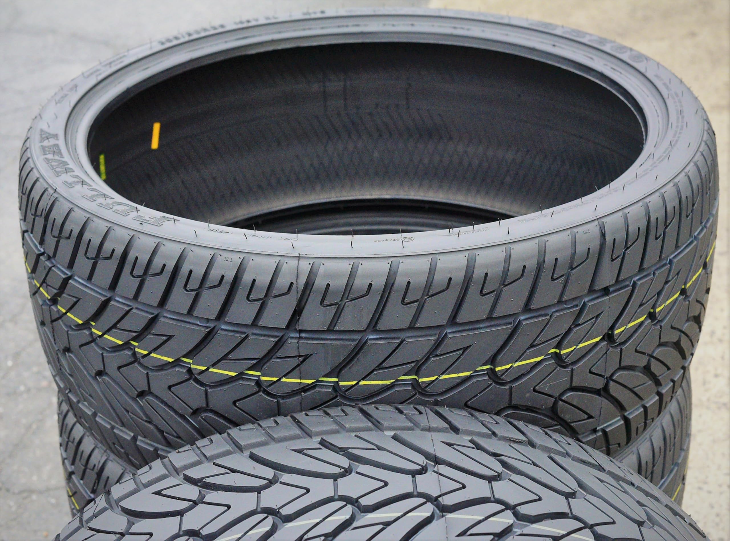 Set of 2 (TWO) Fullway HS266 All-Season Truck/SUV Performance Radial Tires-305/35R24 305/35/24 305/35-24 112V Load Range XL 4-Ply BSW Black Side Wall UTQG 420AA
