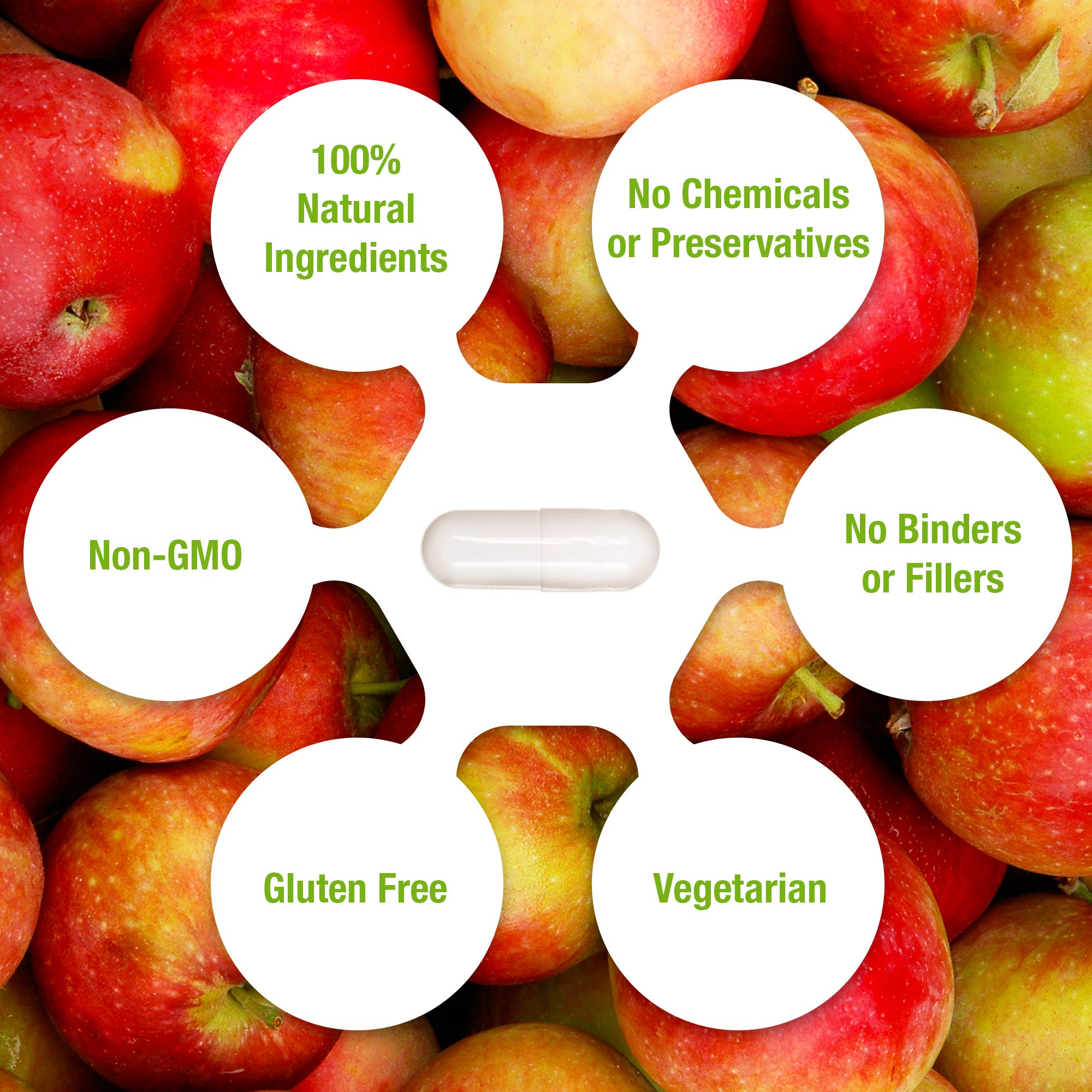 Key Nutrition Apple Cider Vinegar 1500mg, 100% Organic, Pure & Raw - Healthy Digestion & Detox Support - 60 Day Supply