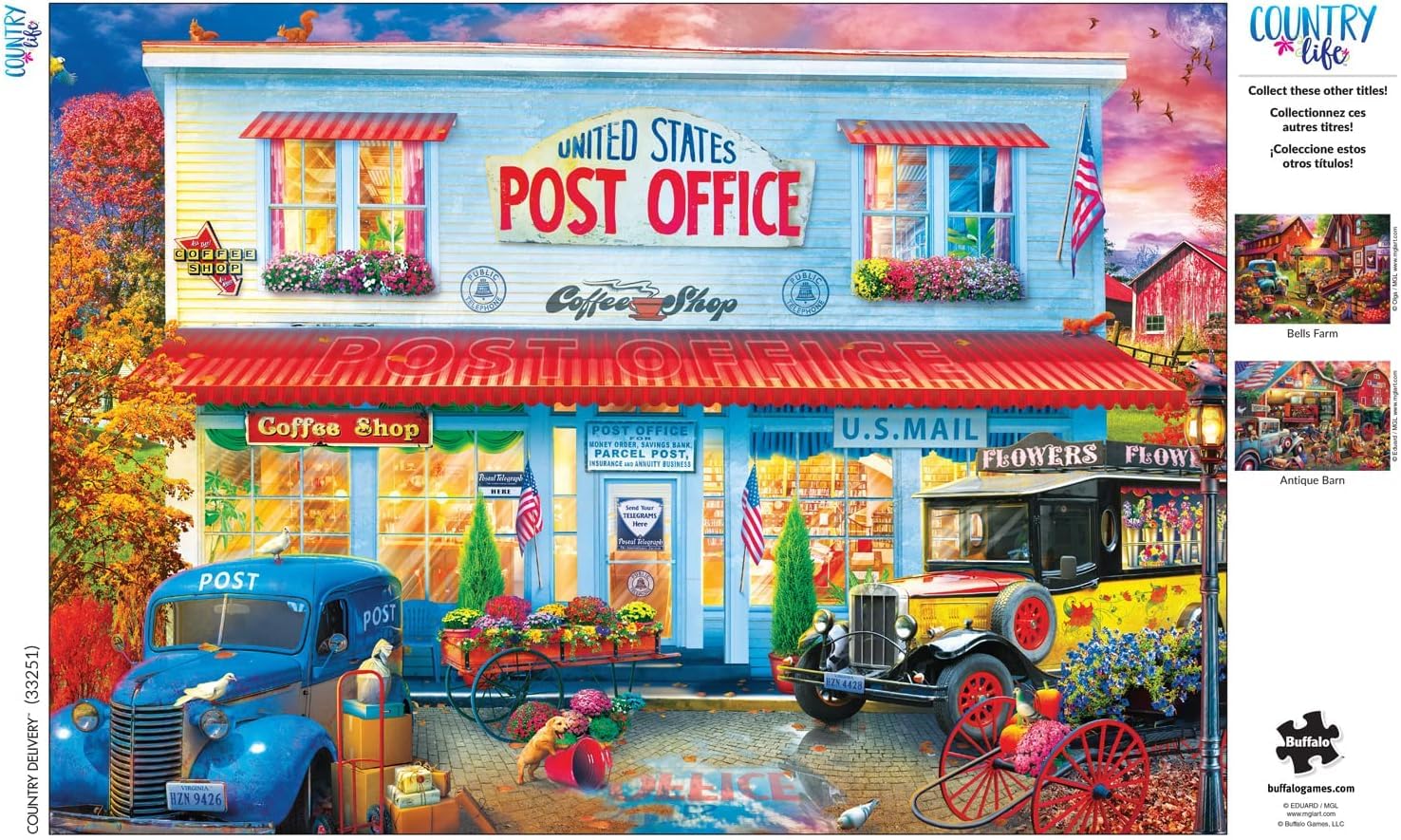 Buffalo Games - Country Life - Country Delivery - 500 Piece Jigsaw Puzzle, Multi