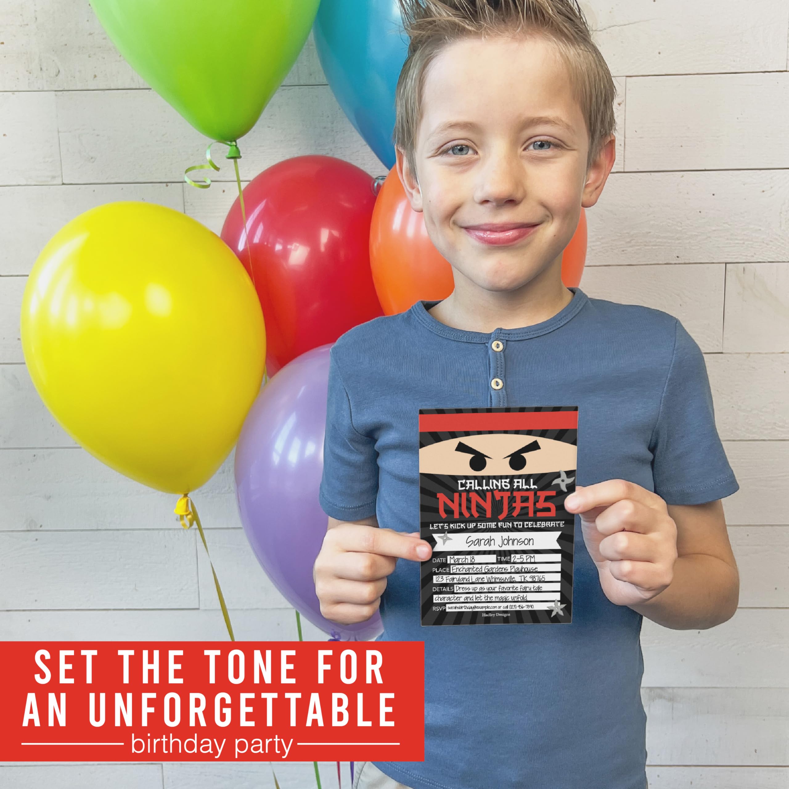 15 Ninja Birthday Invitations For Boys - Karate Birthday Invites For Boy, Ninja Birthday Party Invitations For Boys Birthday Invitations, Boy Birthday Invitations Boy, Invitations For Birthday Party