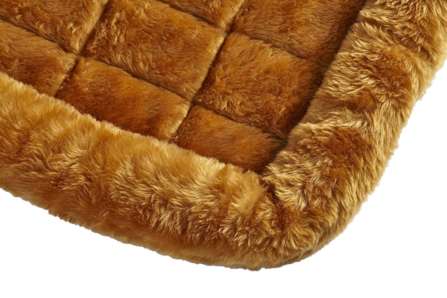 MidWest Homes for Pets Cinnamon 18-Inch Pet Bed w/ Comfortable Bolster | Ideal for Small Breeds & Fits an 18-Inch Crate | Easy Maintenance Machine Wash & Dry