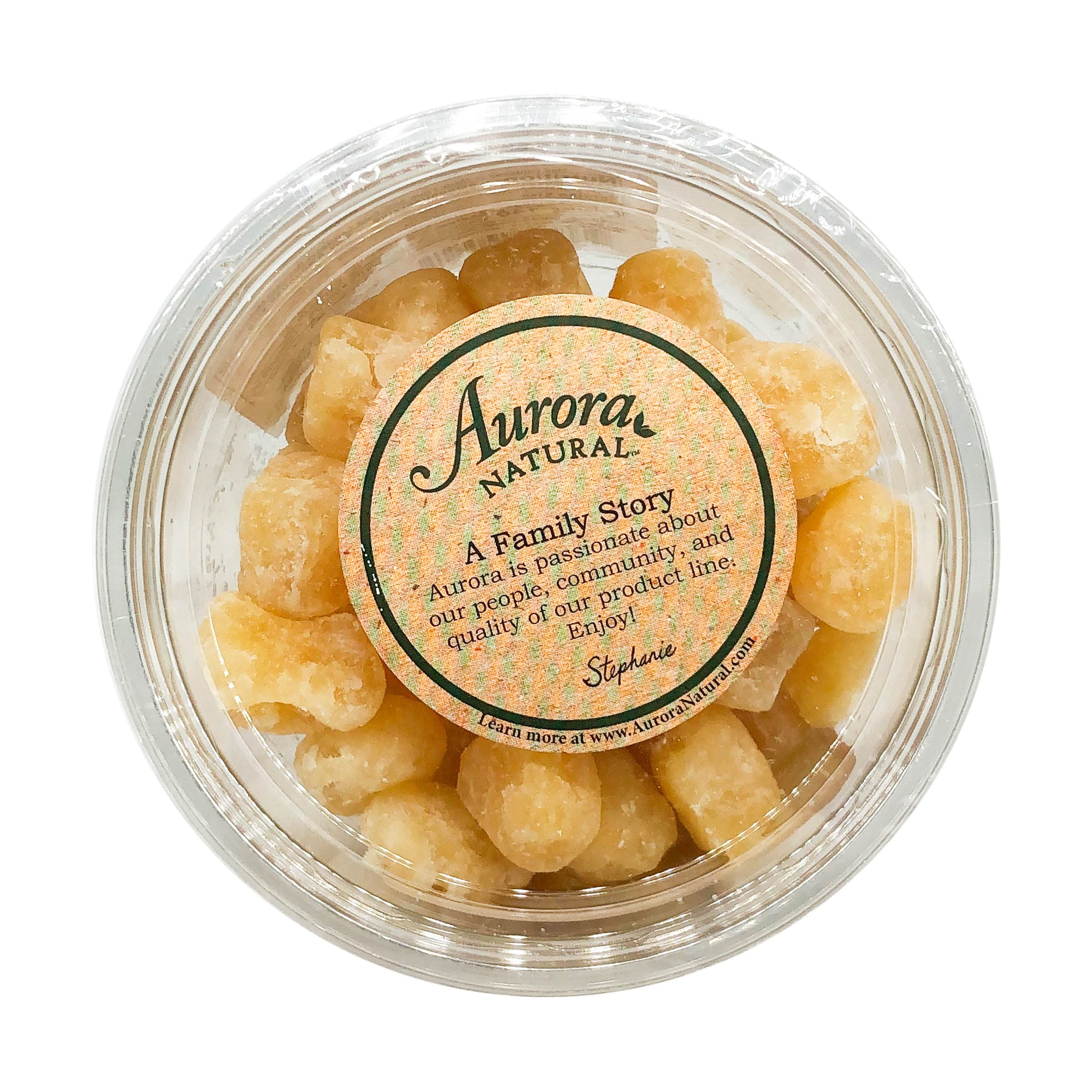AURORA PRODUCTS Australian Crystallized Ginger Chunks, 11 OZ