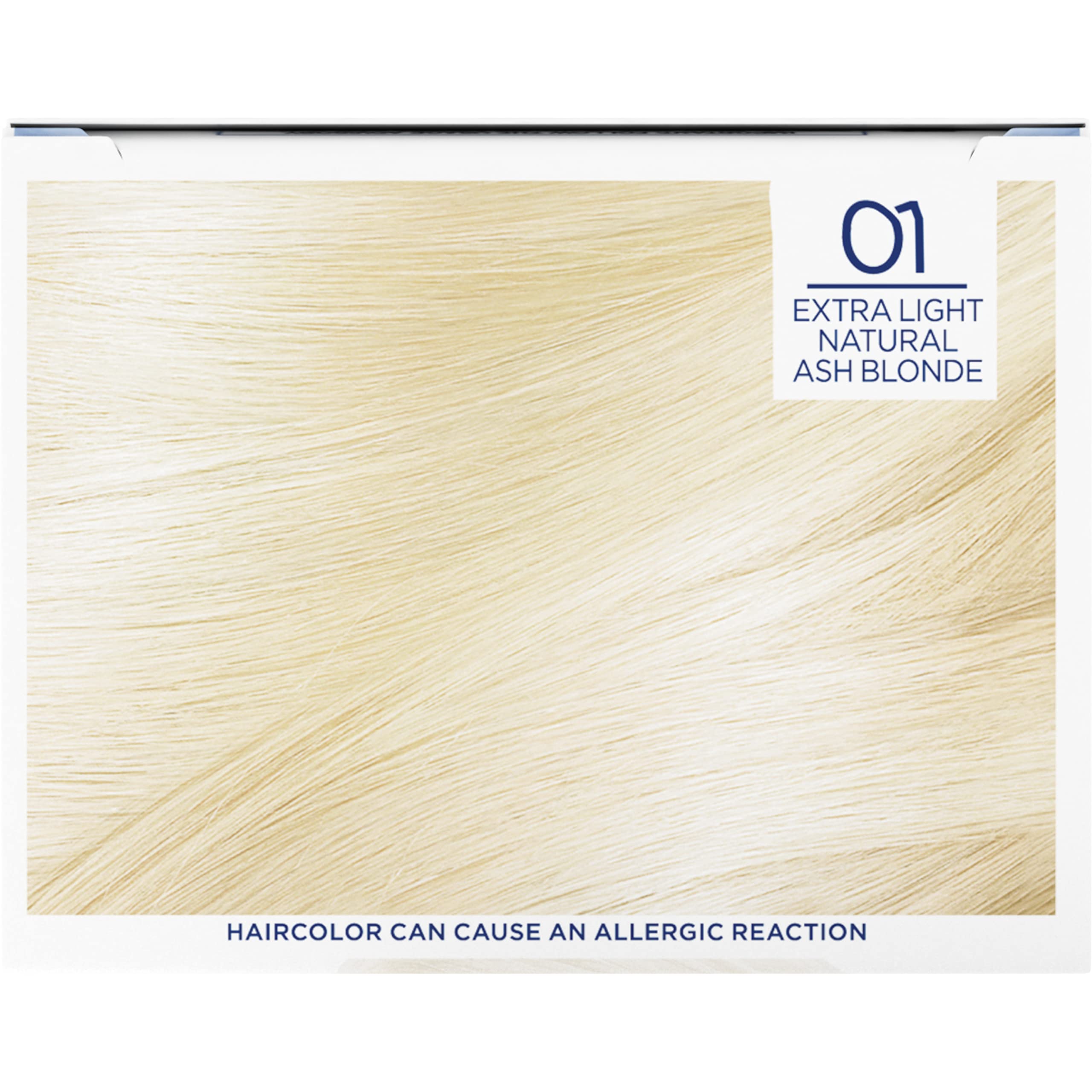 L'Oreal Paris Excellence Creme Permanent Triple Care Hair Color, 01 Extra Light Ash Blonde, Gray Coverage For Up to 8 Weeks, All Hair Types, Pack of 1