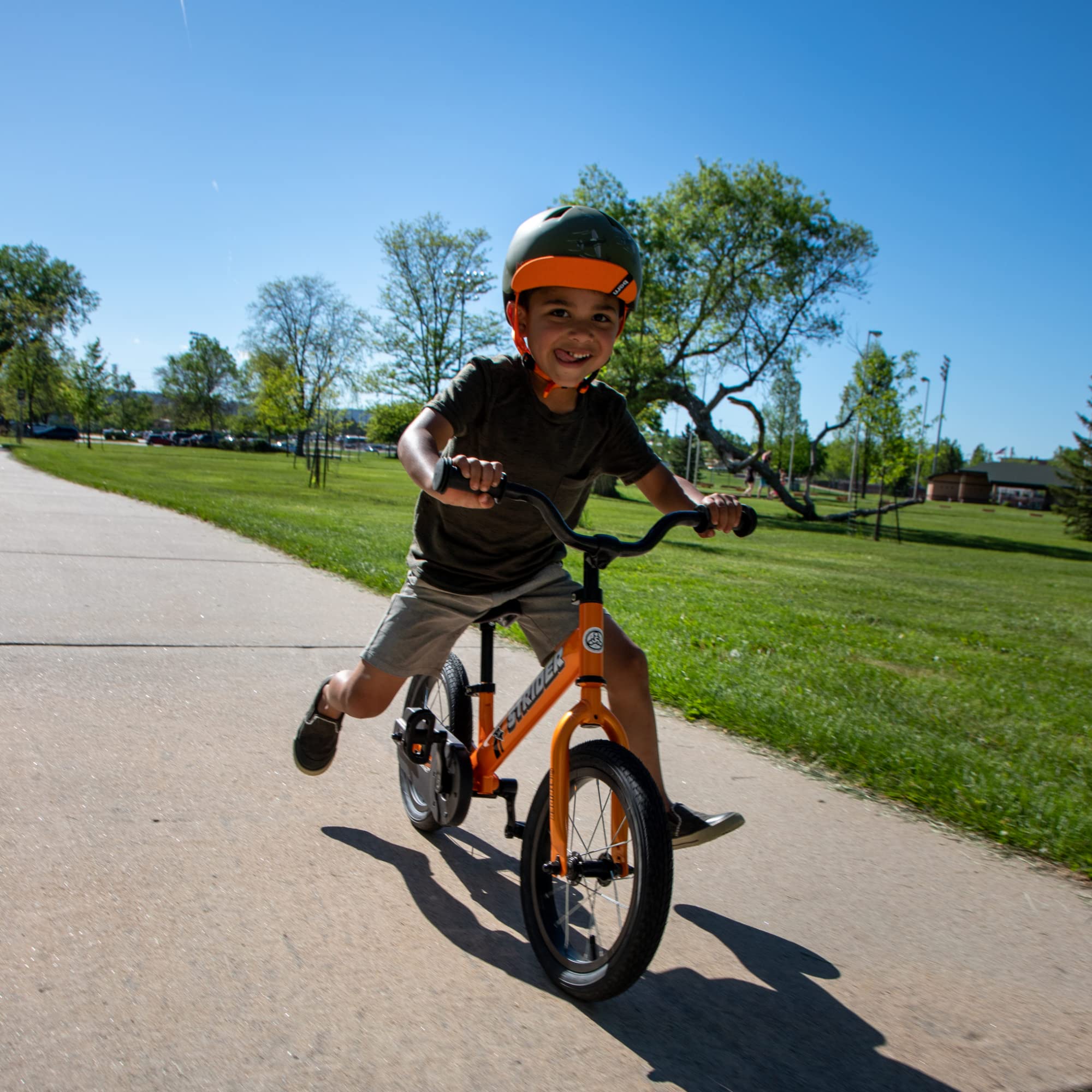 Strider 14x Easy-Ride Pedal Kit - Transform 14x Balance Bike into Pedal Bike - For Kids 4 to 7 Years - Easy Assembly & Adjustments