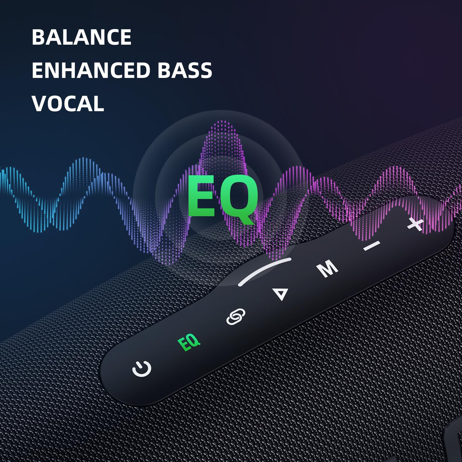 ZEALOT Bluetooth Speaker, Bluetooth Speaker,Portable Speaker with BassUp,IP67 Waterproof Speaker,20H Playtime,Stereo,EQ,Outddor Speaker for Beach,Gifts