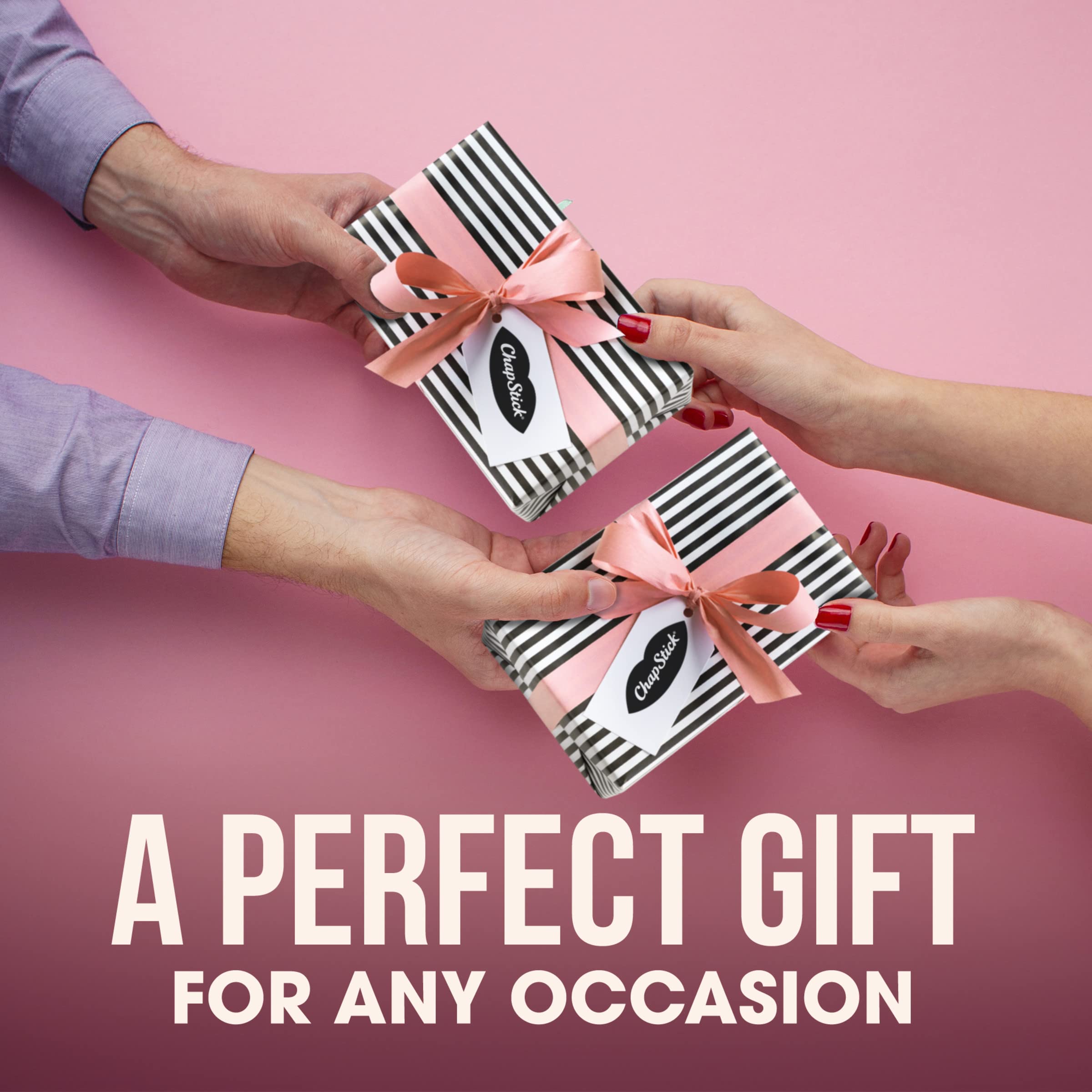 ChapStick Classic Collection Flavored Lip Balm Tubes Pack, Lip Moisturizer - 0.15 Oz (Box of 5 Packs of 3)