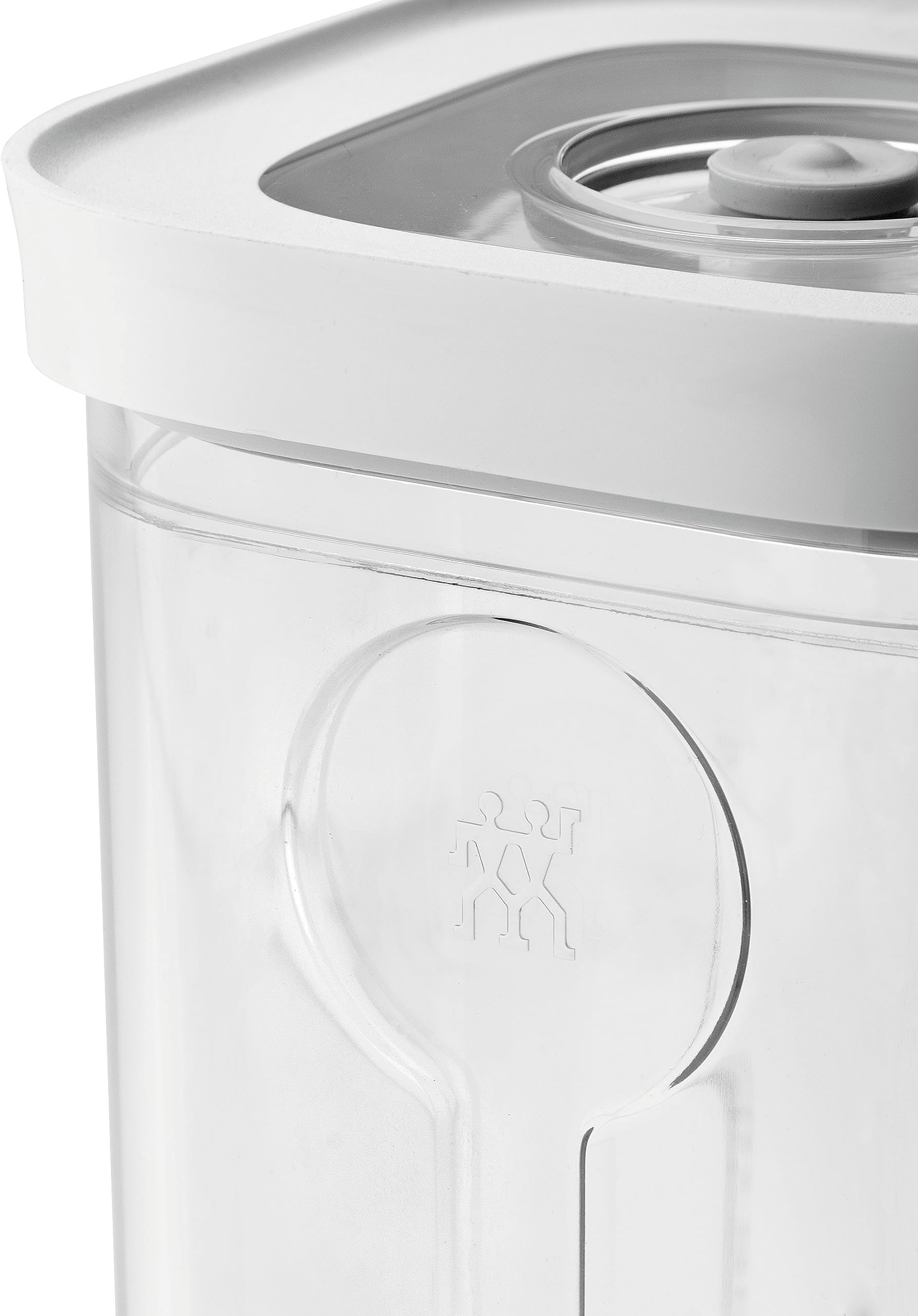 ZWILLING FRESH & SAVE CUBE Storage Container, Size M, Modular & Stackable Container, Airtight & Vacuum Storage, Dishwasher Safe, Transparent