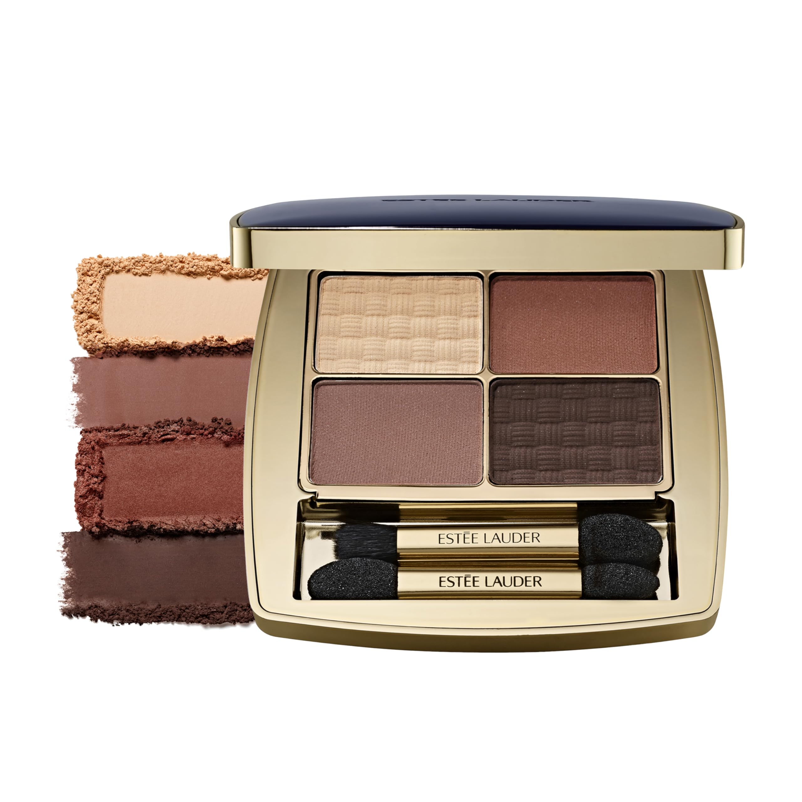 Estée Lauder The Essential Eyeshadow Quad Long-Lasting Palette | Shape, Sculpt, Magnify, Gallery Hop, 0.14 Ounce