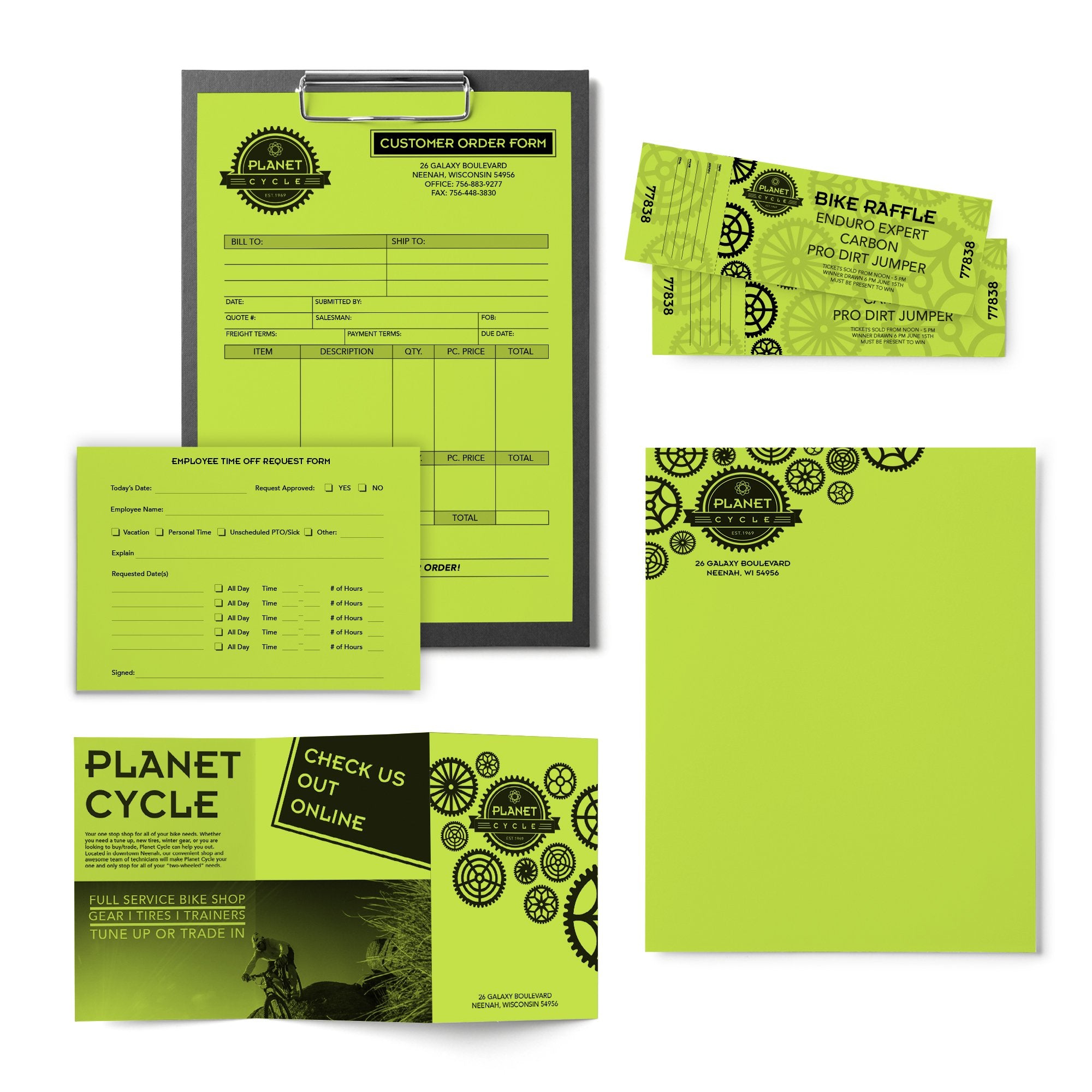 Neenah 21859 Astrobrights Color Paper, 8.5” x 11”, 24 lb / 89 gsm, Vulcan Green, 500 Sheets