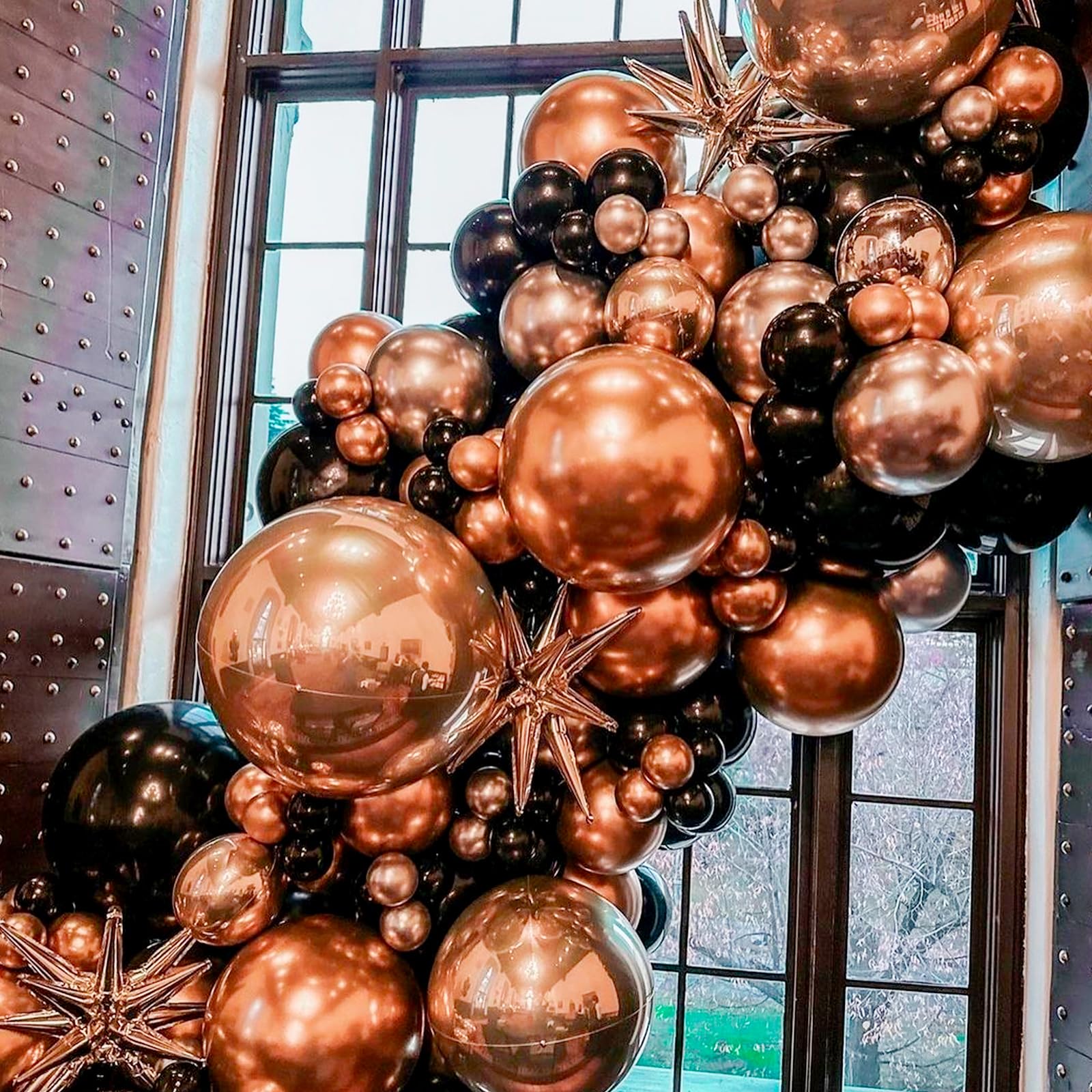 PartyWoo Balloons 50 pcs 12 inch Balloons for Graduation Wedding Baby Shower Gender Reveal Anniversary Graduation Birthday Party Decorations Copper-G132