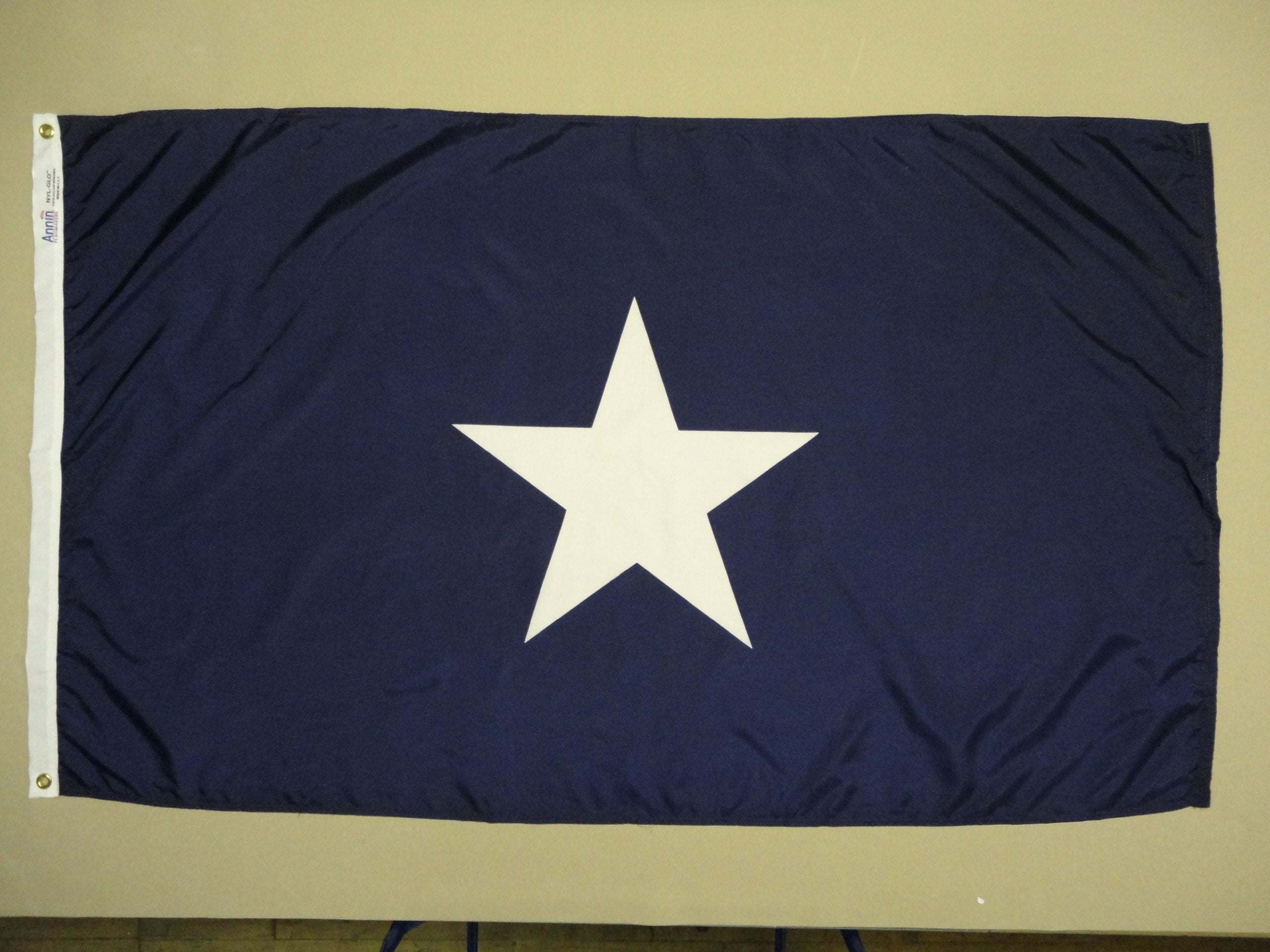 Annin Flagmakers Bonnie Blue Nylon-Dyed American Flag, 3 x 5 Feet (Model 319925)