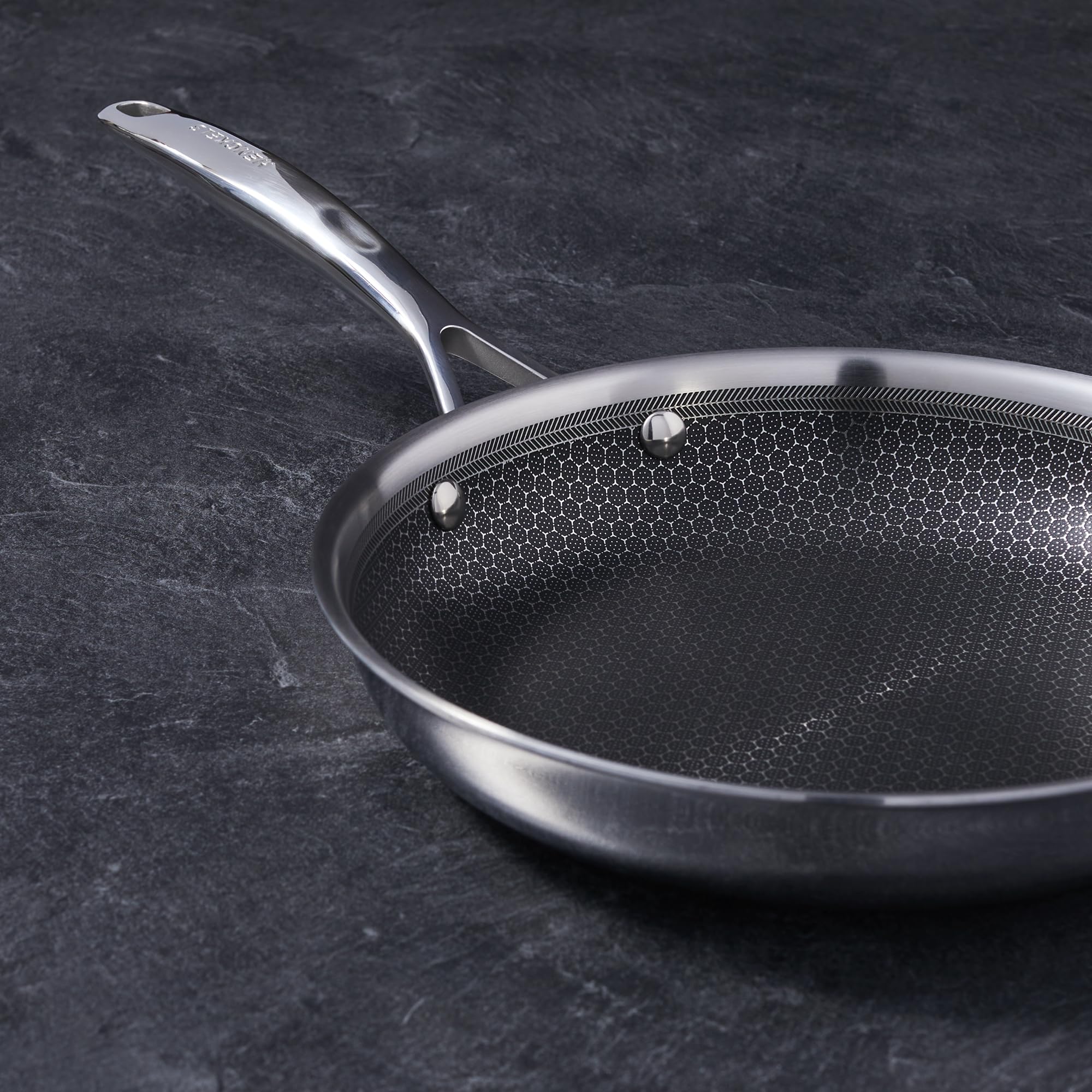 Henckels Paradigm 3-pc Stainless Steel Nonstick Fry Pan Set