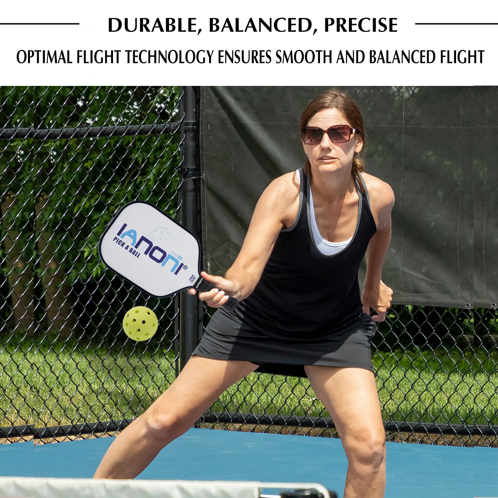 XHYNRT Outdoor Pickleball12-Pack 40 Holes Balls with Mesh Bag,High Resilience and Durability Green Pickleball Balls,Applies to All Styles of Pickleball Paddles