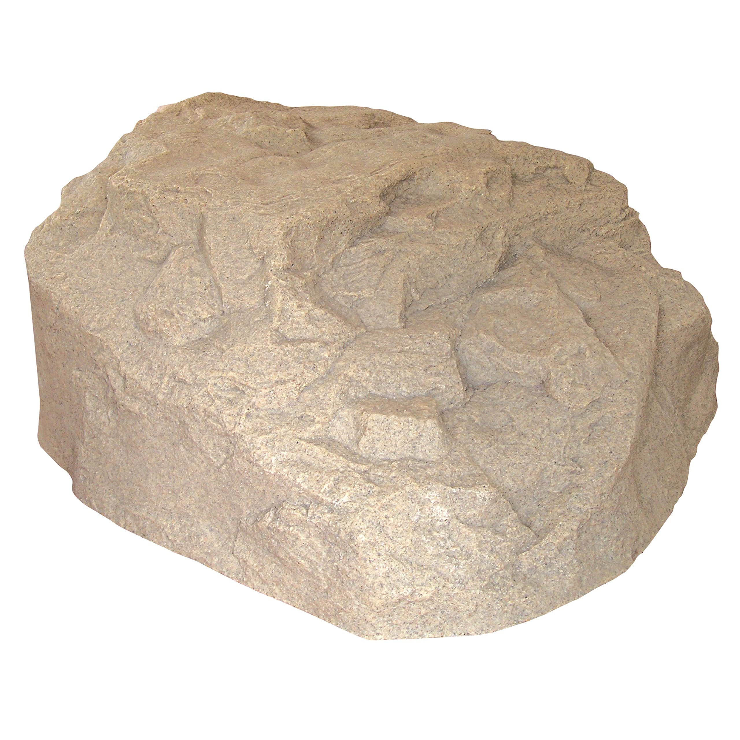 EMSCO Group Landscape Rock – Natural Sandstone Appearance – Low Profile Boulder – Lightweight – Easy to Install
