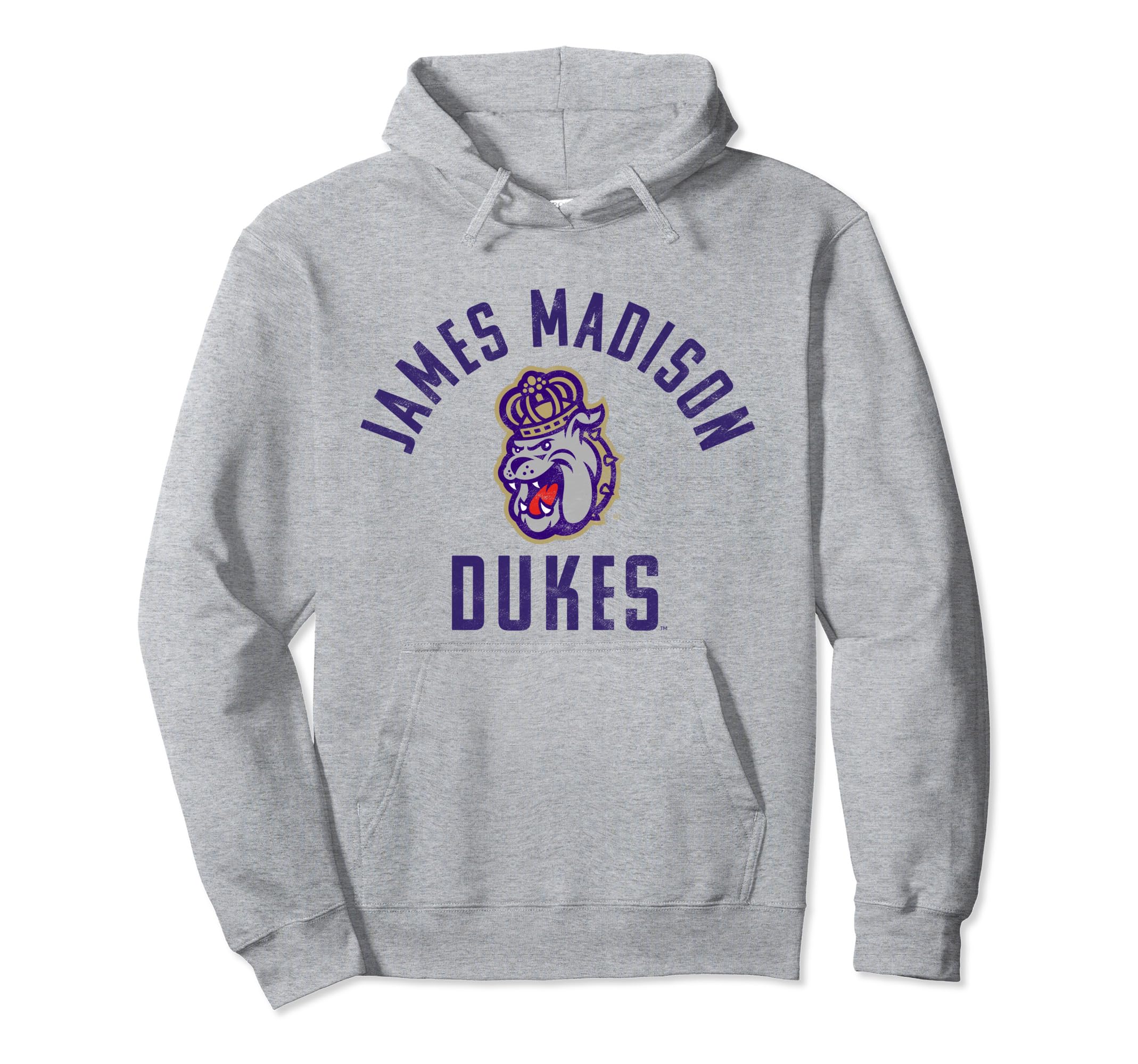 James Madison University JMU Dukes Large Dukes Pullover Hoodie