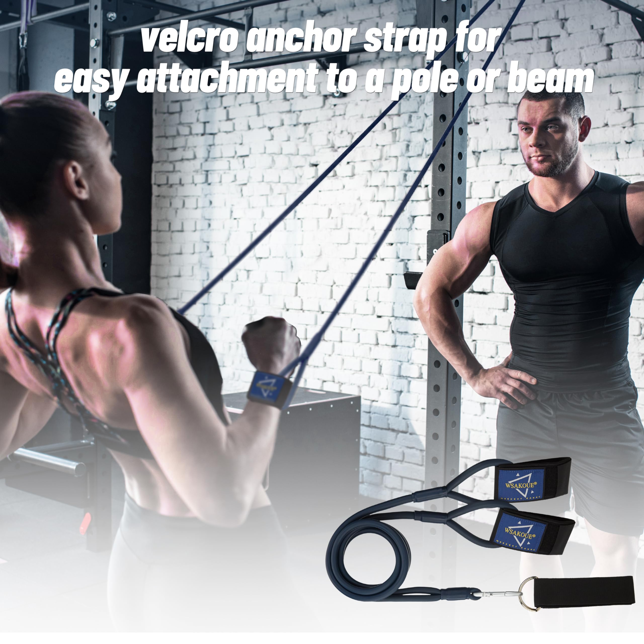 Baseball Band Resistance Band for Pitchers, Arm Trainer for Throwing Training, 40lb - Blue