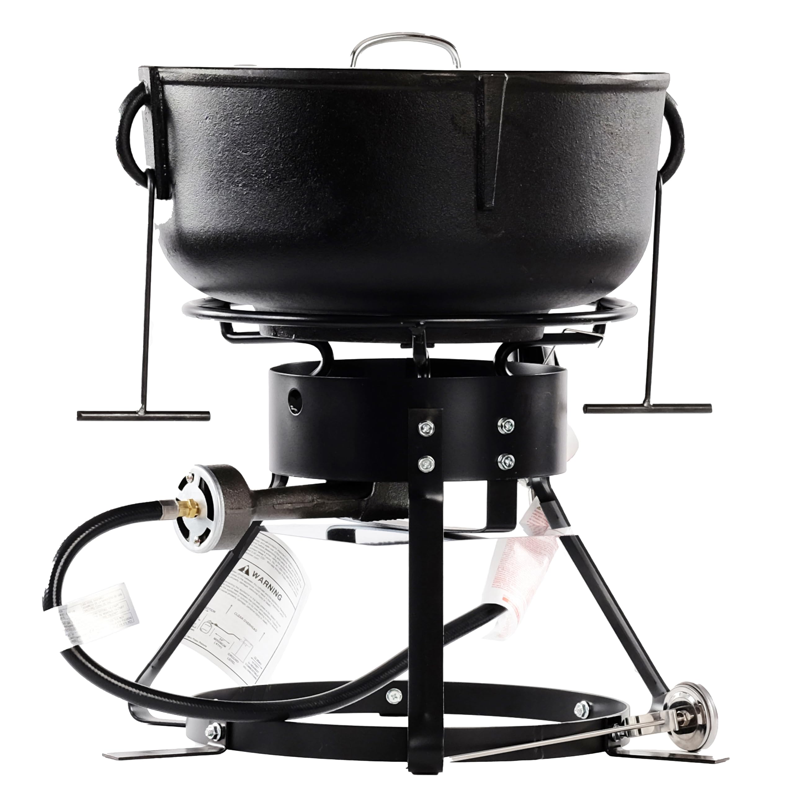 King Kooker Model # 1204 Jambalaya Cooker and 4 Gallon Cast Iron Pot