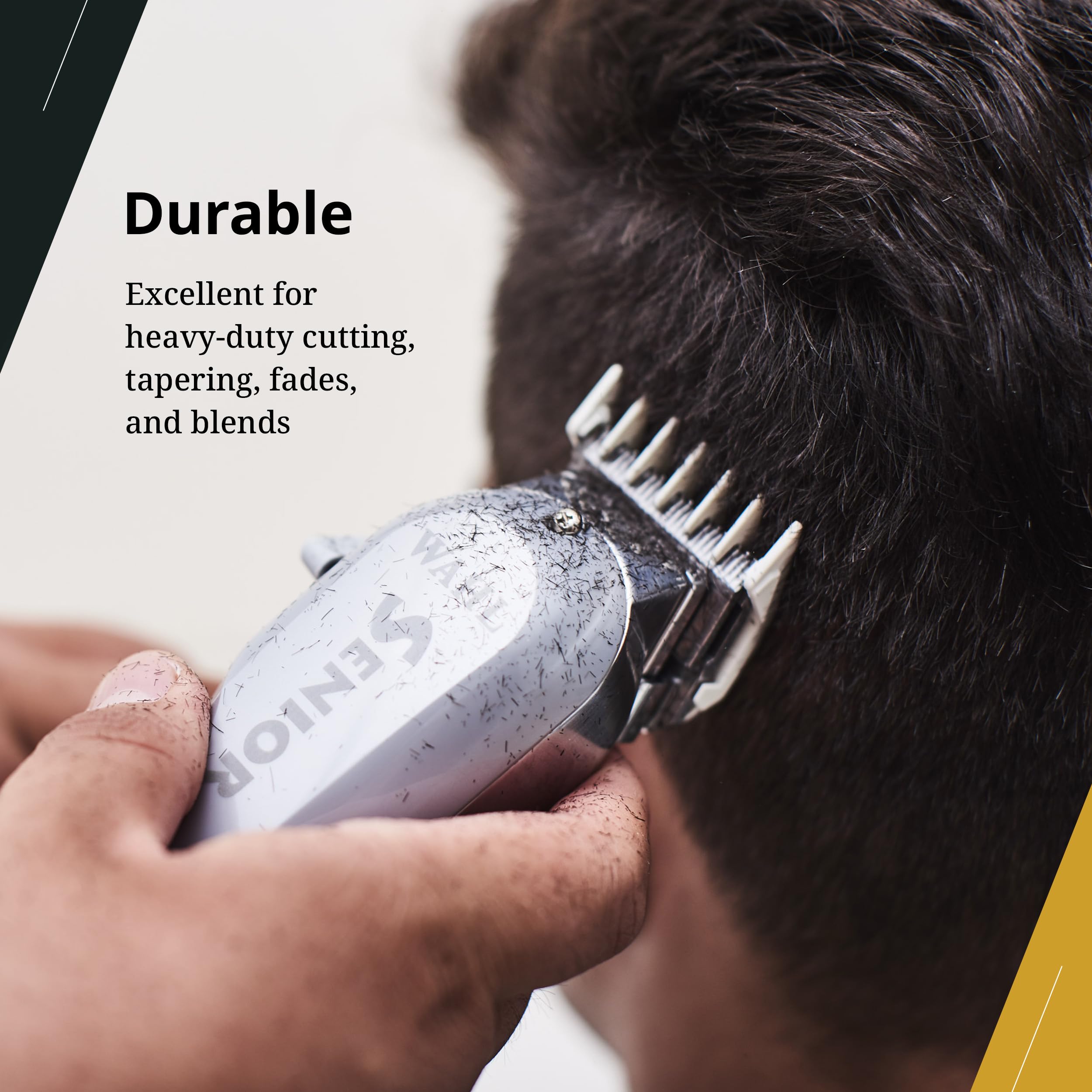 Wahl Professional Senior Corded Clipper Heavy Duty Tapering and Blending V9000 Motor