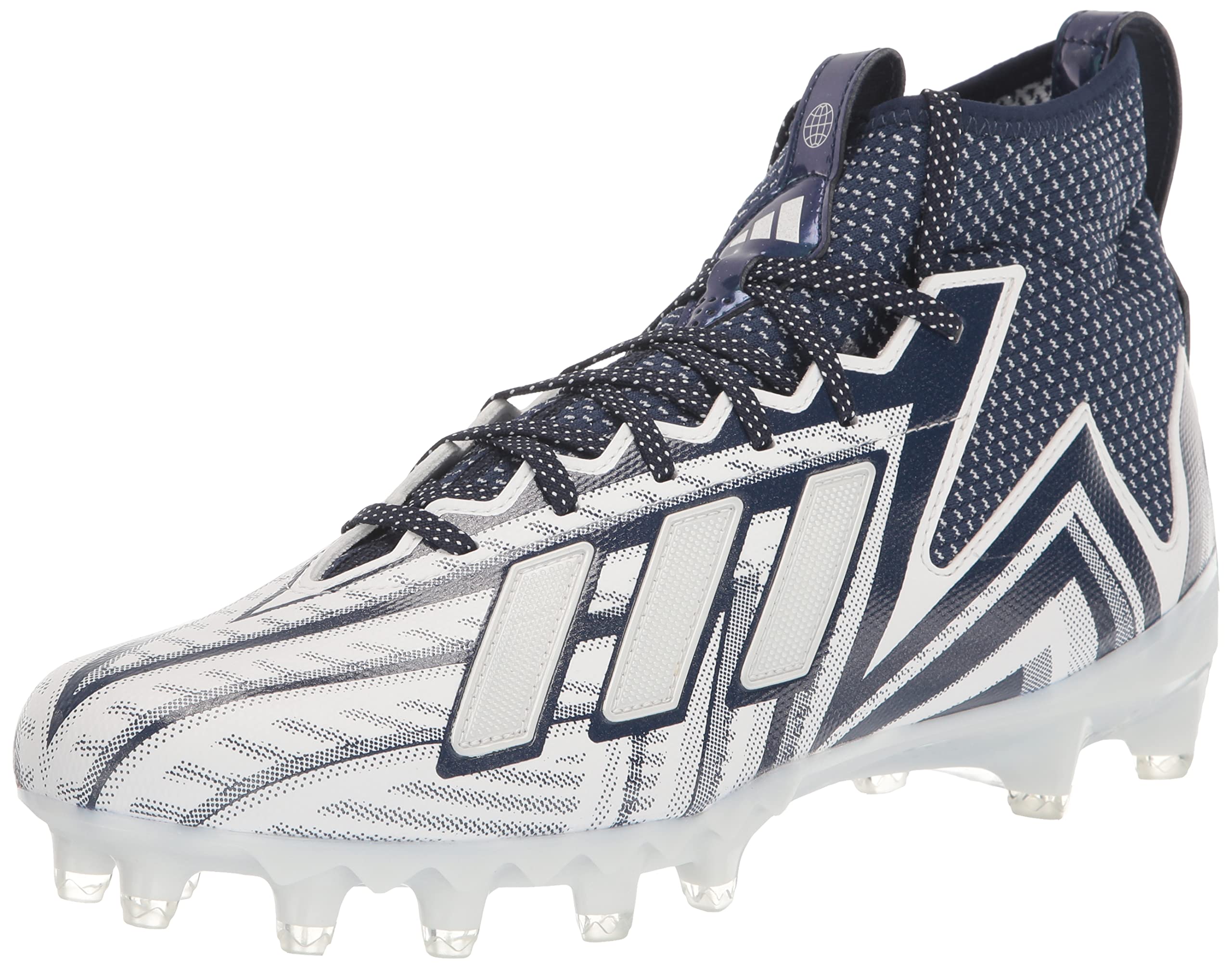 adidas Men's Freak 23 Football Shoe, Team Navy Blue/White/Team Navy Blue, 9