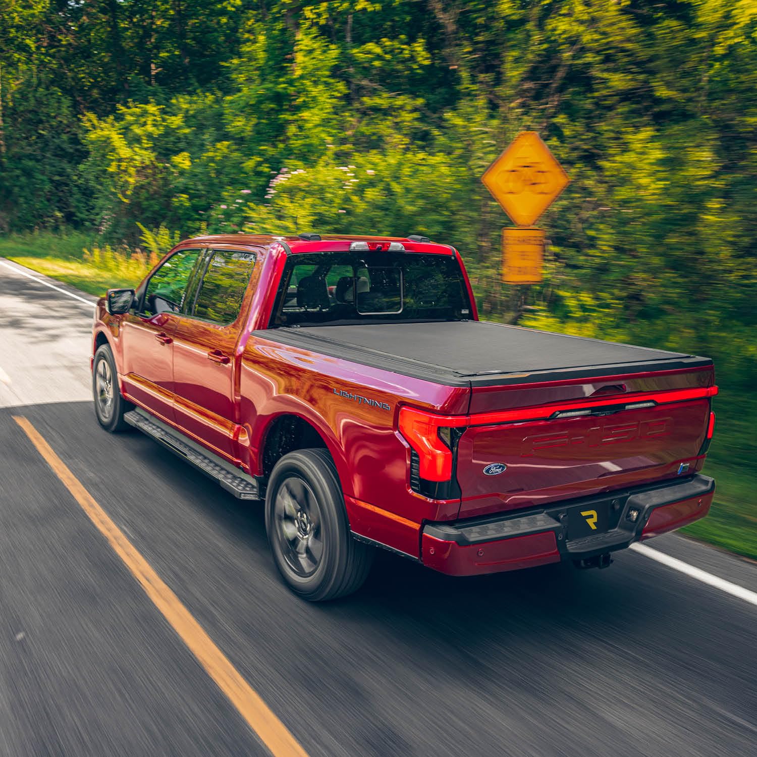 RealTruck BAK Revolver X4s Hard Rolling Truck Bed Tonneau Cover | 80339 | Fits 2021-2025 Ford F-150 (incl. Raptor/Lightning) 5' 7" Bed (67.1")