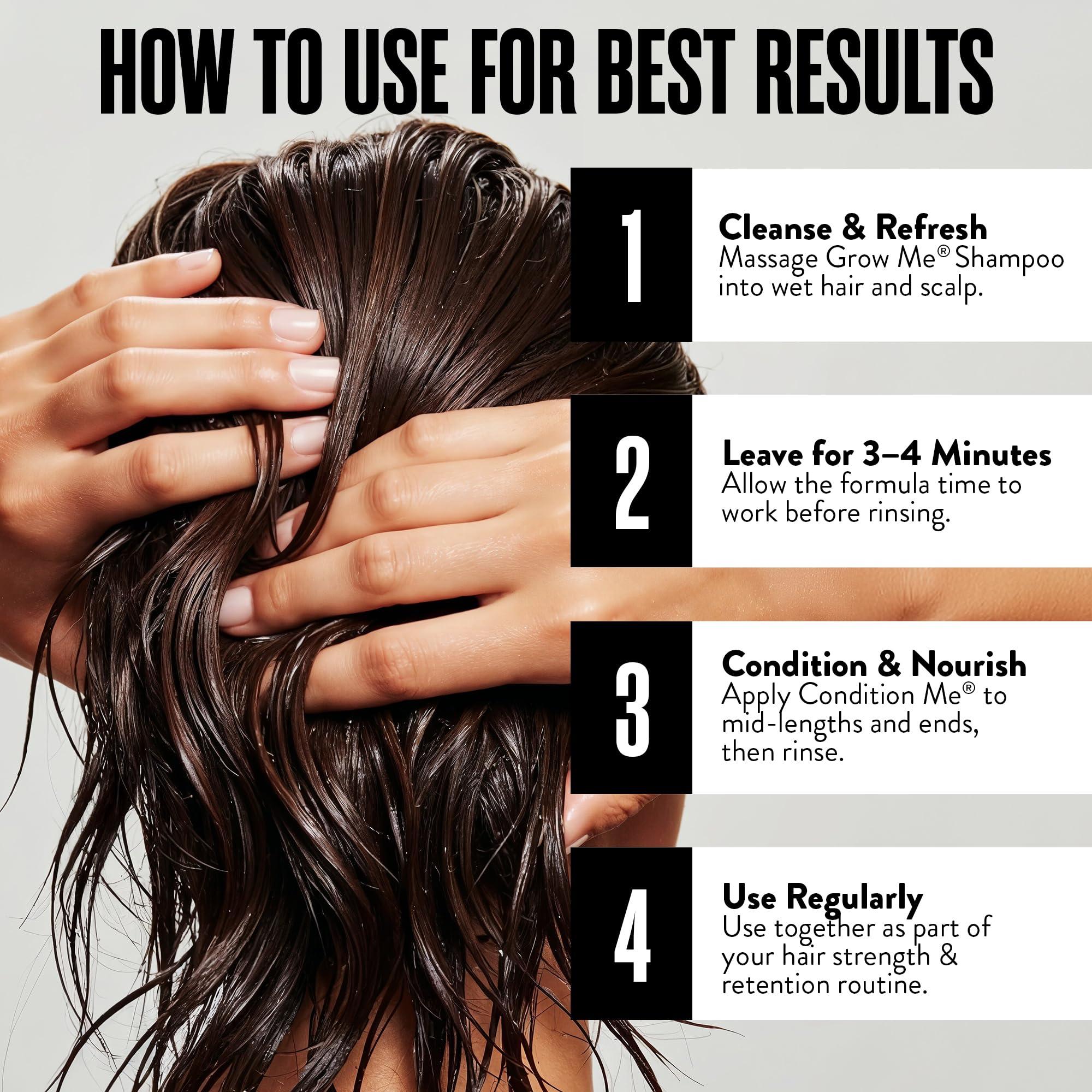 Hair Growth Shampoo & Conditioner by Watermans UK Biotin, Argan Oil, Allantoin, Rosemary, Niacinamide, Lupin. Male & Female Hair Loss Products