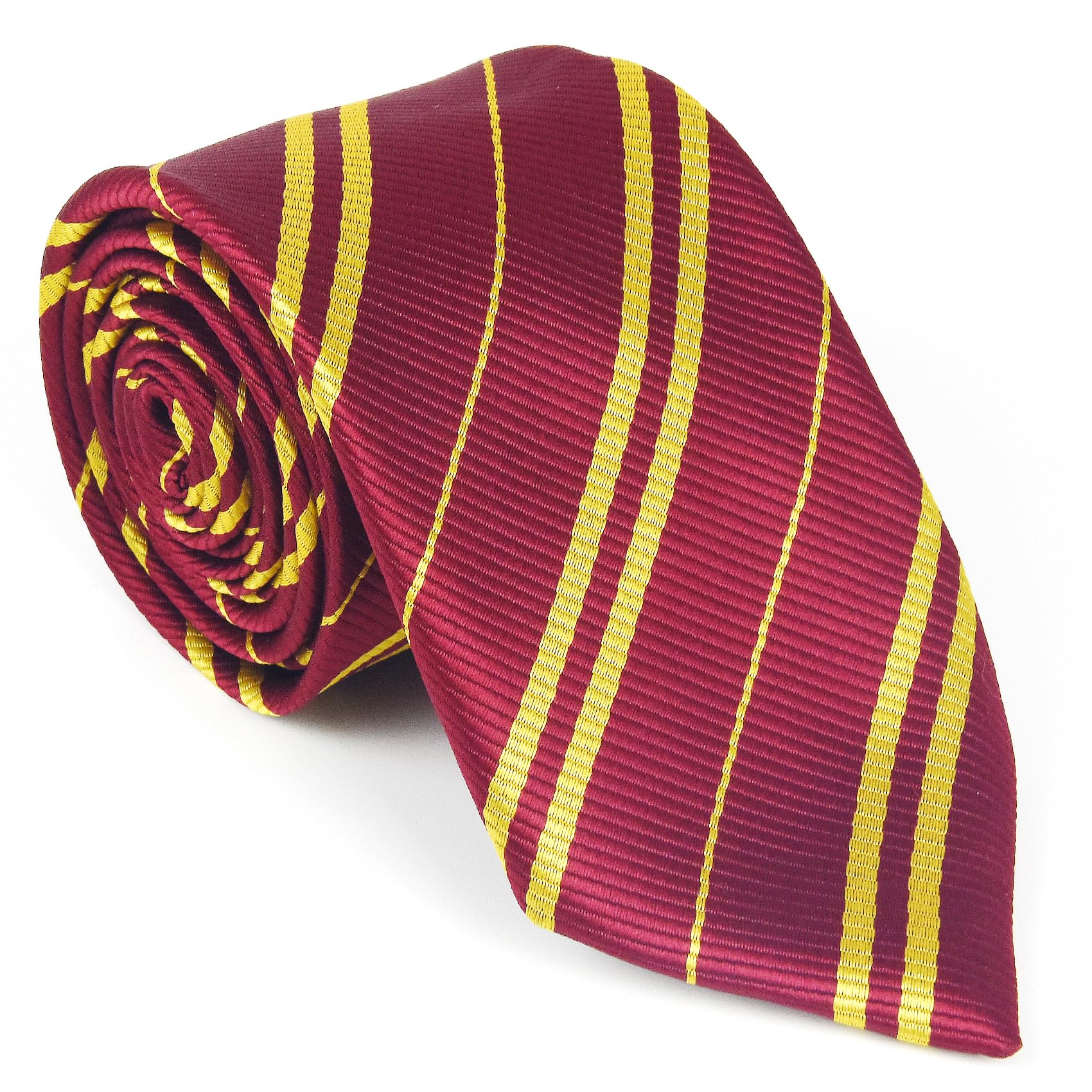 MISS FANTASY Halloween Cosplay Tie for Themed Party Costume Accessory Regular Length Classic Red Necktie, Unisex Adult Cosplay, Tie Halloween Satin Toy Tie (M,58in)