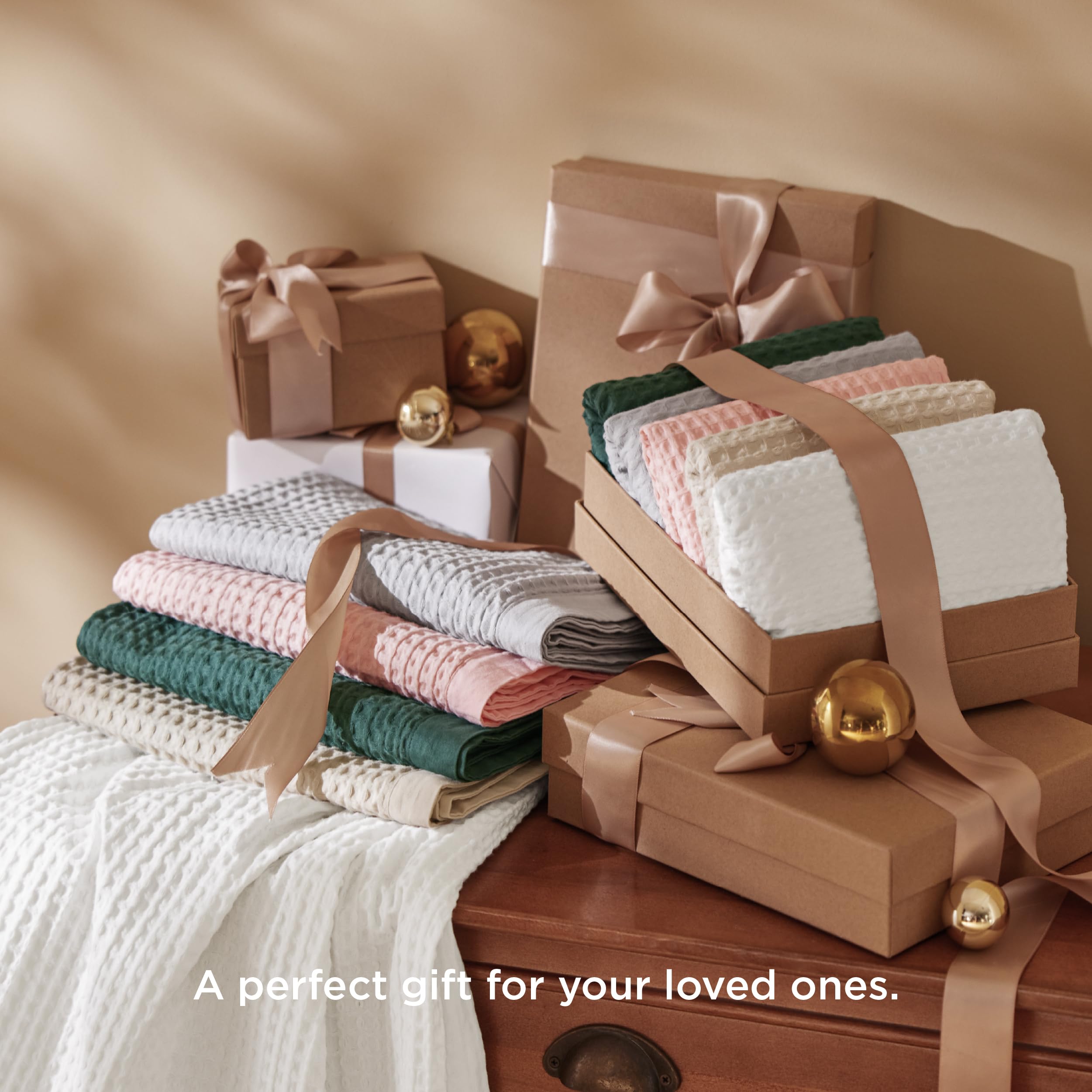 Bedsure Cotton Duvet Cover Twin - 100% Cotton Waffle Weave Coconut White Duvet Cover Twin Size, Soft and Breathable Twin Duvet Cover Set for Gifts (Twin, 68"x90")