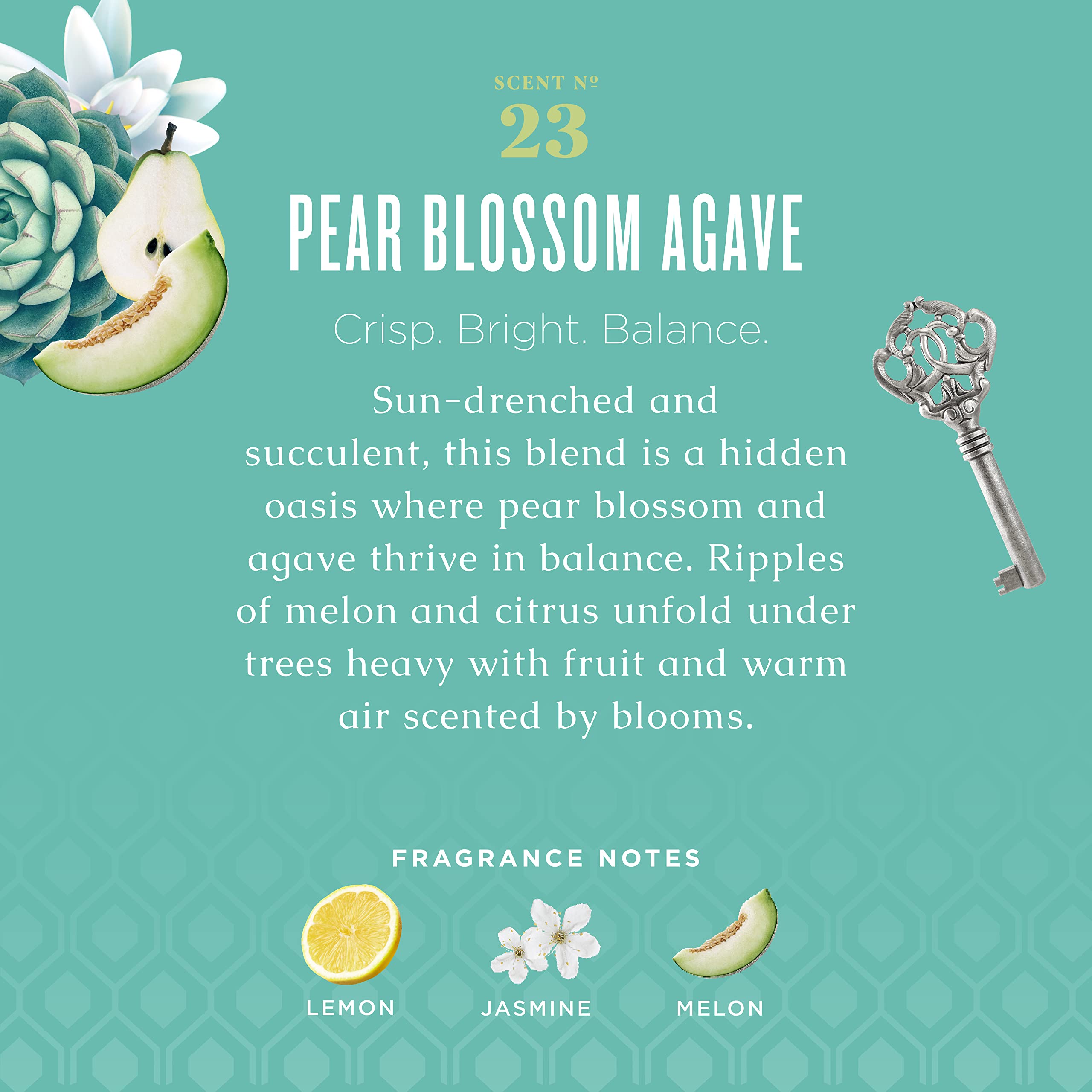 Caldrea Liquid Fabric Softener, Plant Derived, Helps remove static and wrinkles, Pear Blossom Agave Scent, 32 oz