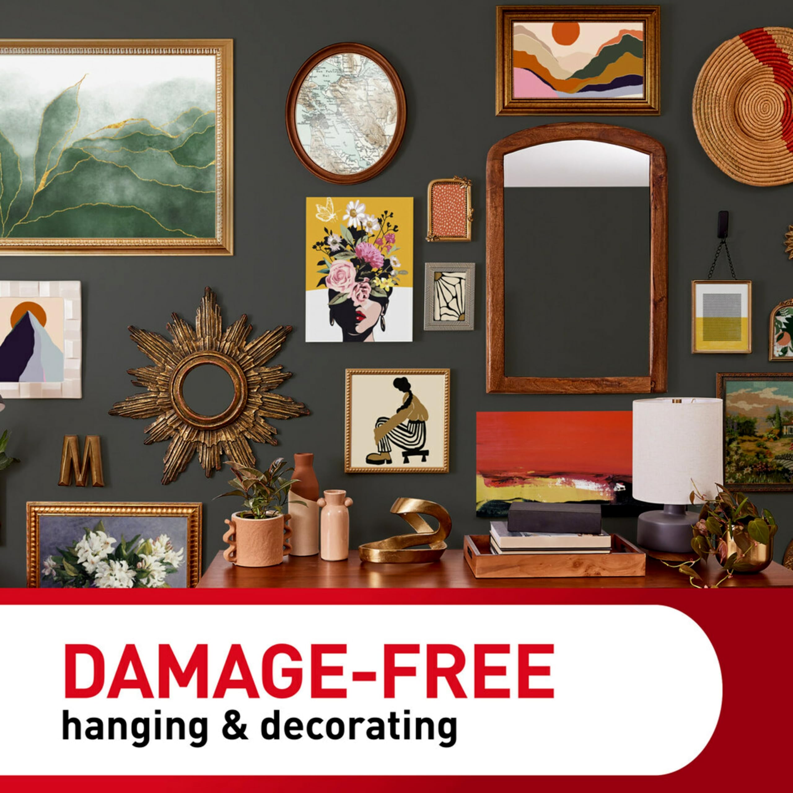 Command Picture Hanging Strips, Small, 18 Pairs