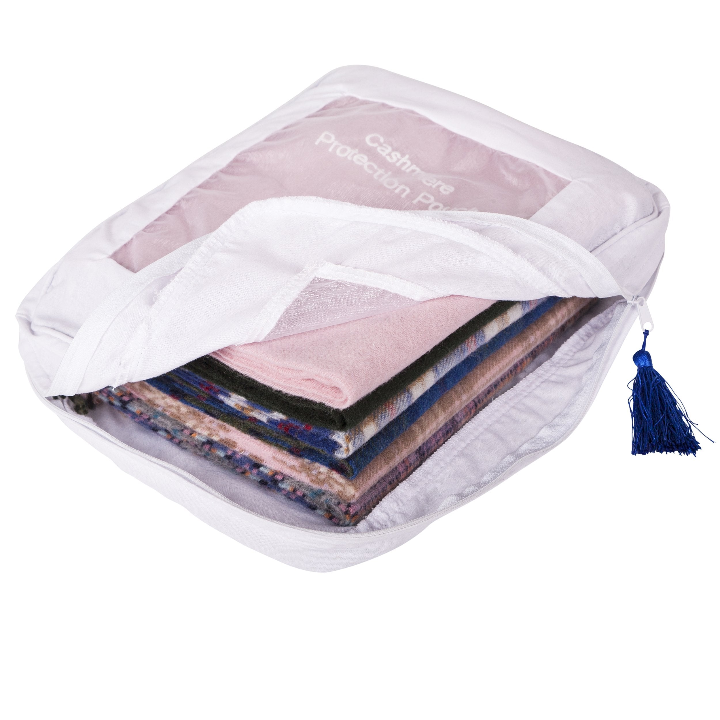 Extra Large Cashmere Protection Pouch - Spacious Cashmere Storage Bag XL