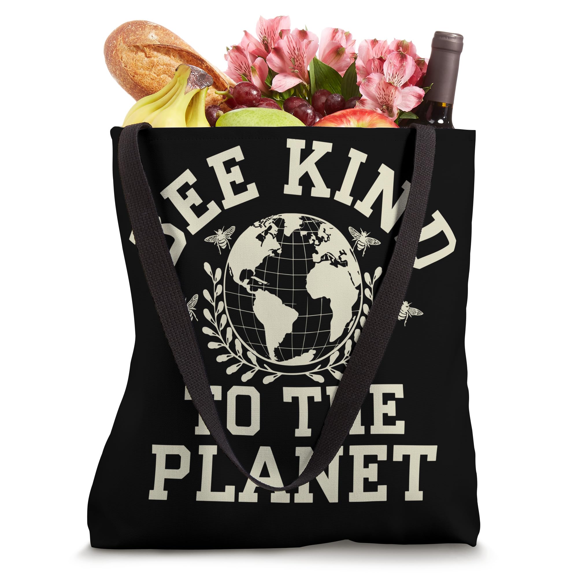 Bee-Friendly Gardener Pollinator Garden and Save the Bees Tote Bag