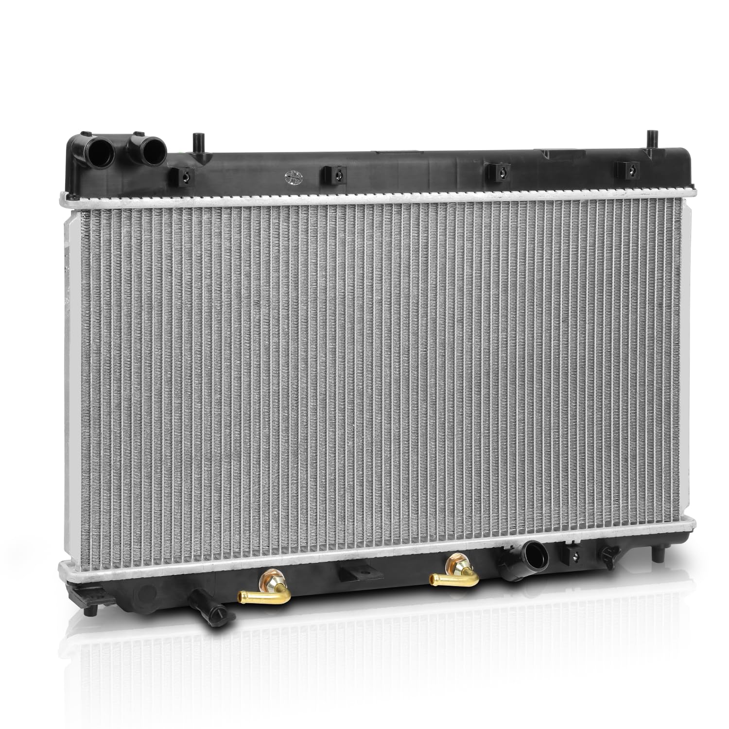 M-AUTO Aluminum Factory Style Radiator Replacement for 2007 2008 07 08 Honda Fit Automatic Transmission