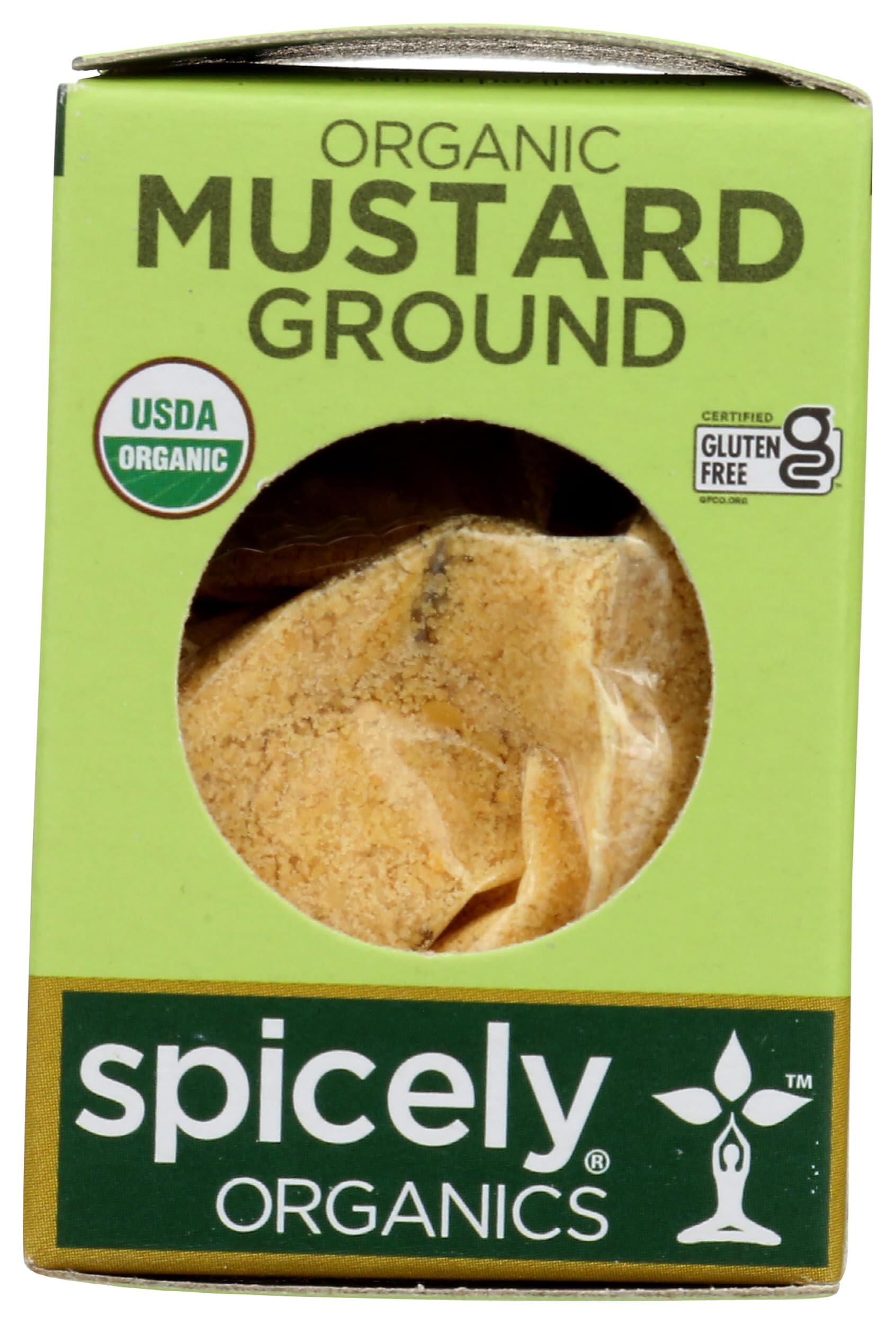SPICELY Organic Ground Mustard, 0.4 OZ